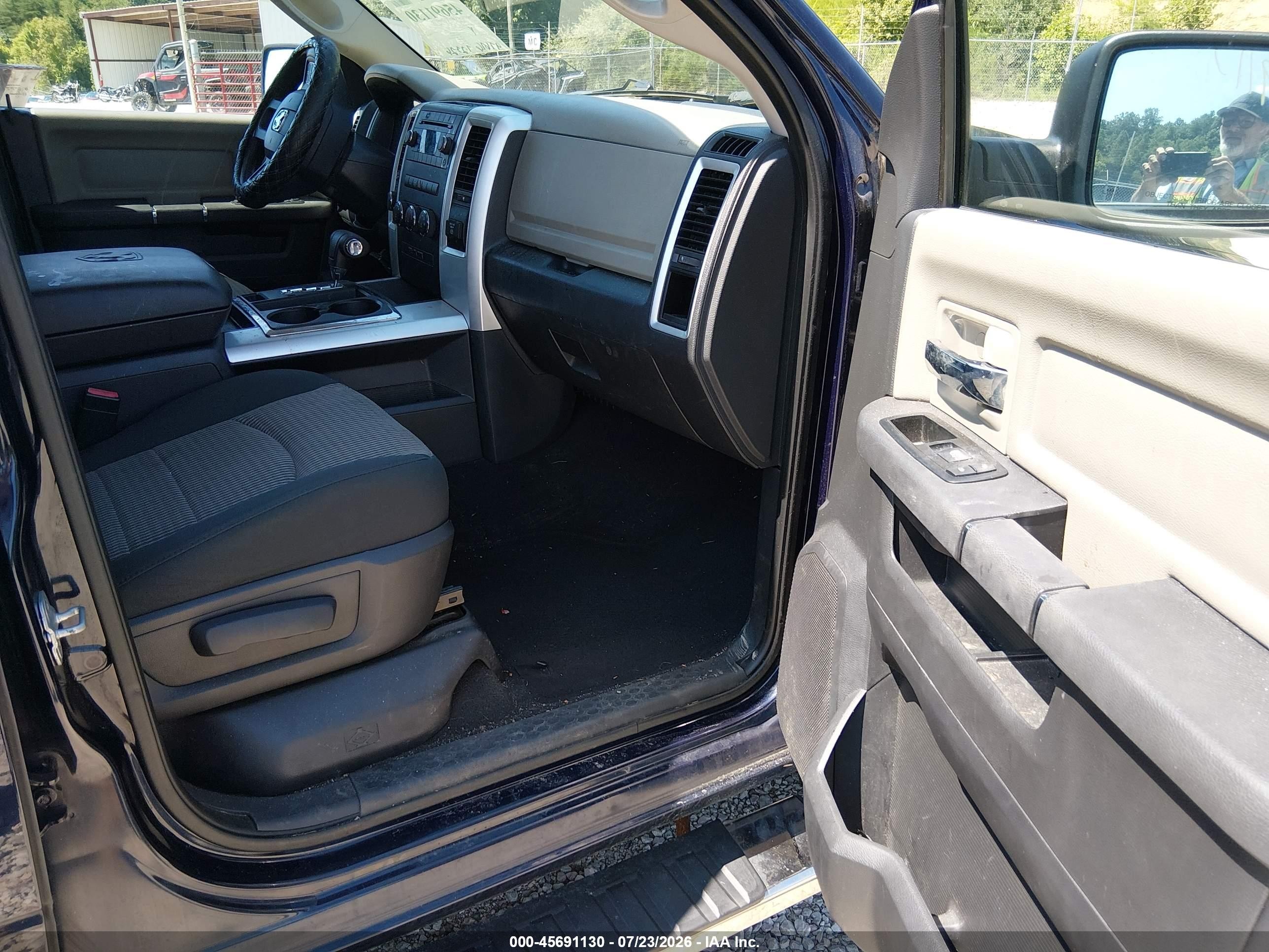 2012 Ram 1500 Big Horn Blue vin: 1C6RD7GT9CS315318