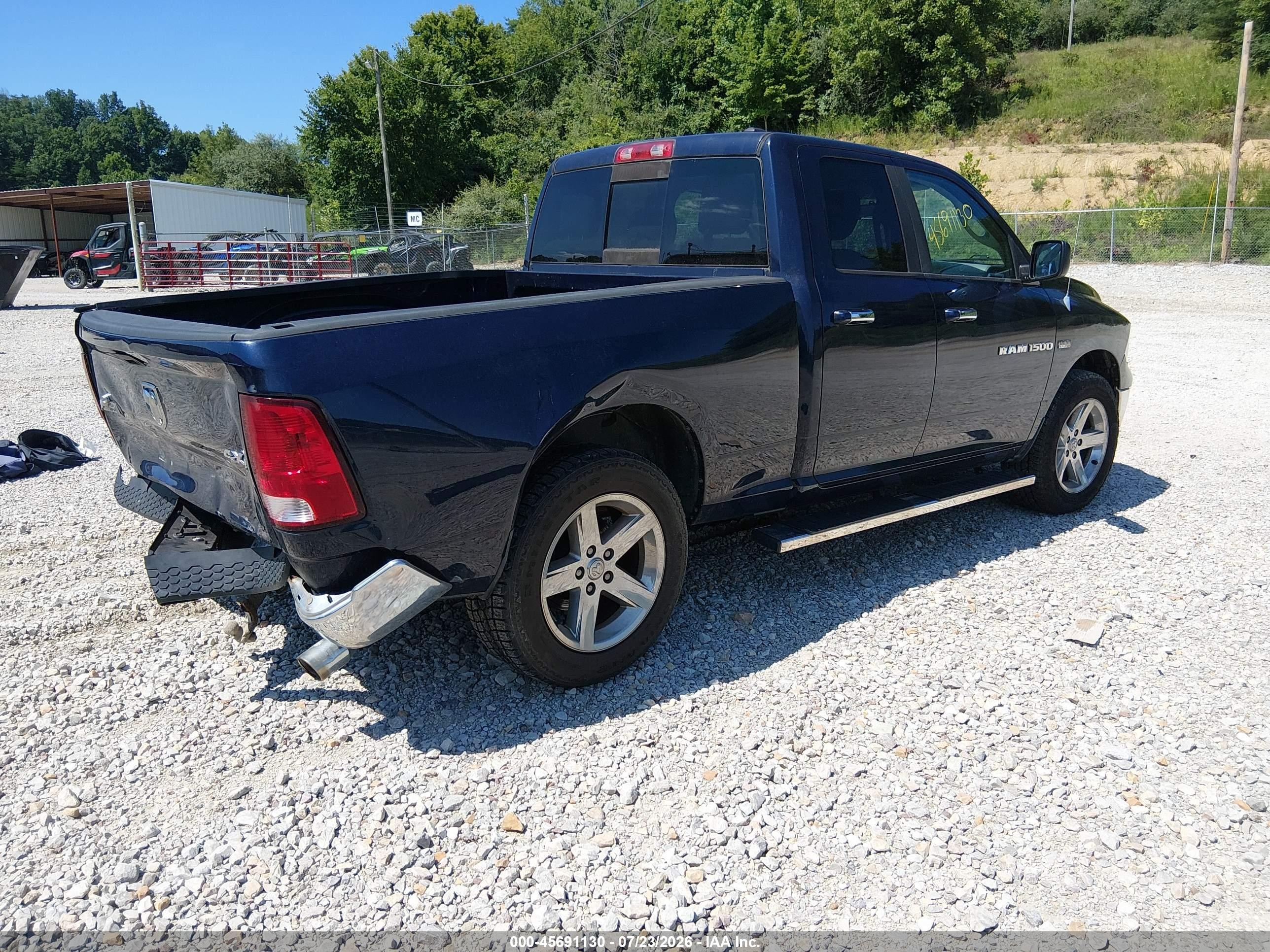 2012 Ram 1500 Big Horn Blue vin: 1C6RD7GT9CS315318