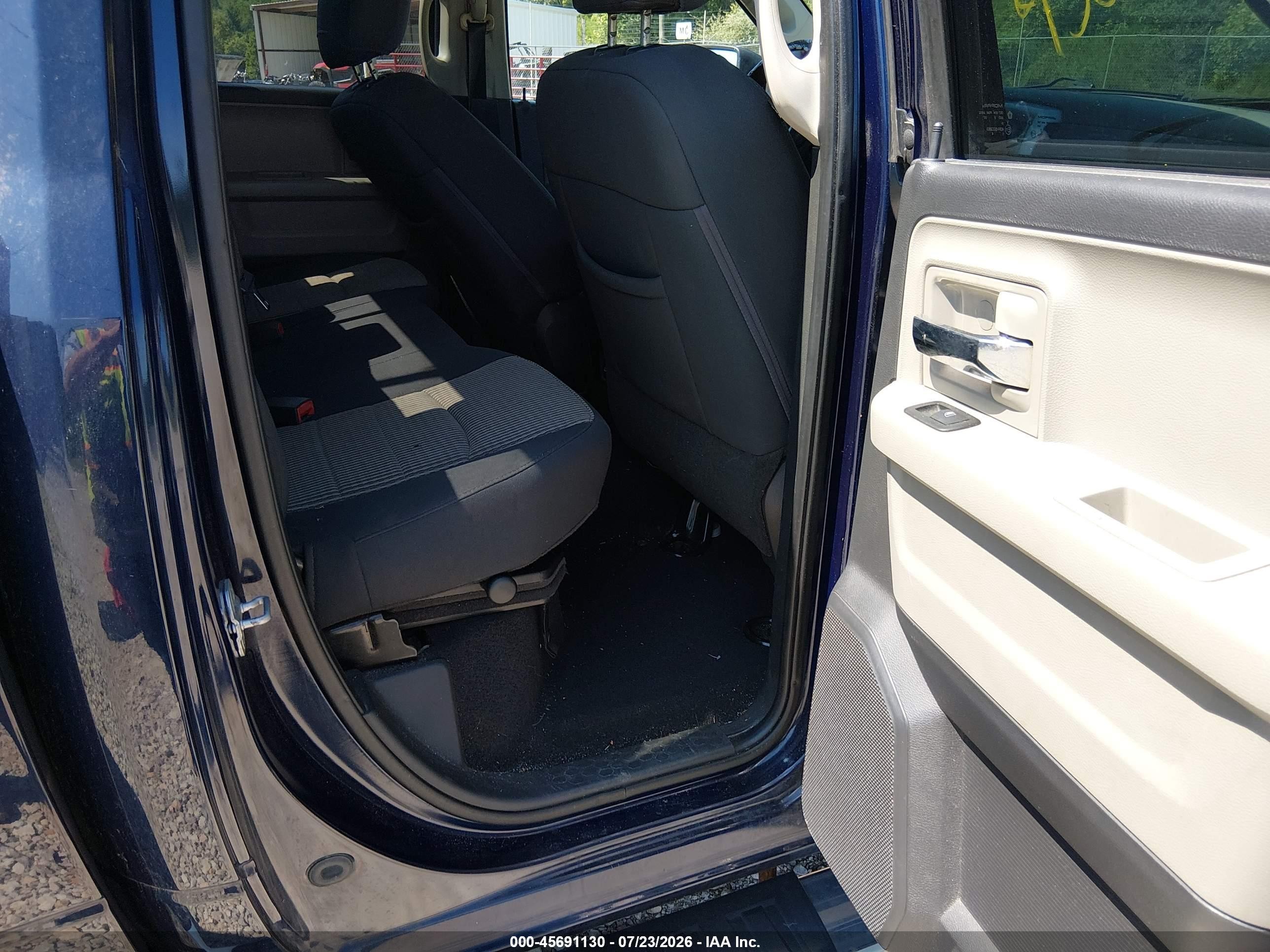 2012 Ram 1500 Big Horn Blue vin: 1C6RD7GT9CS315318