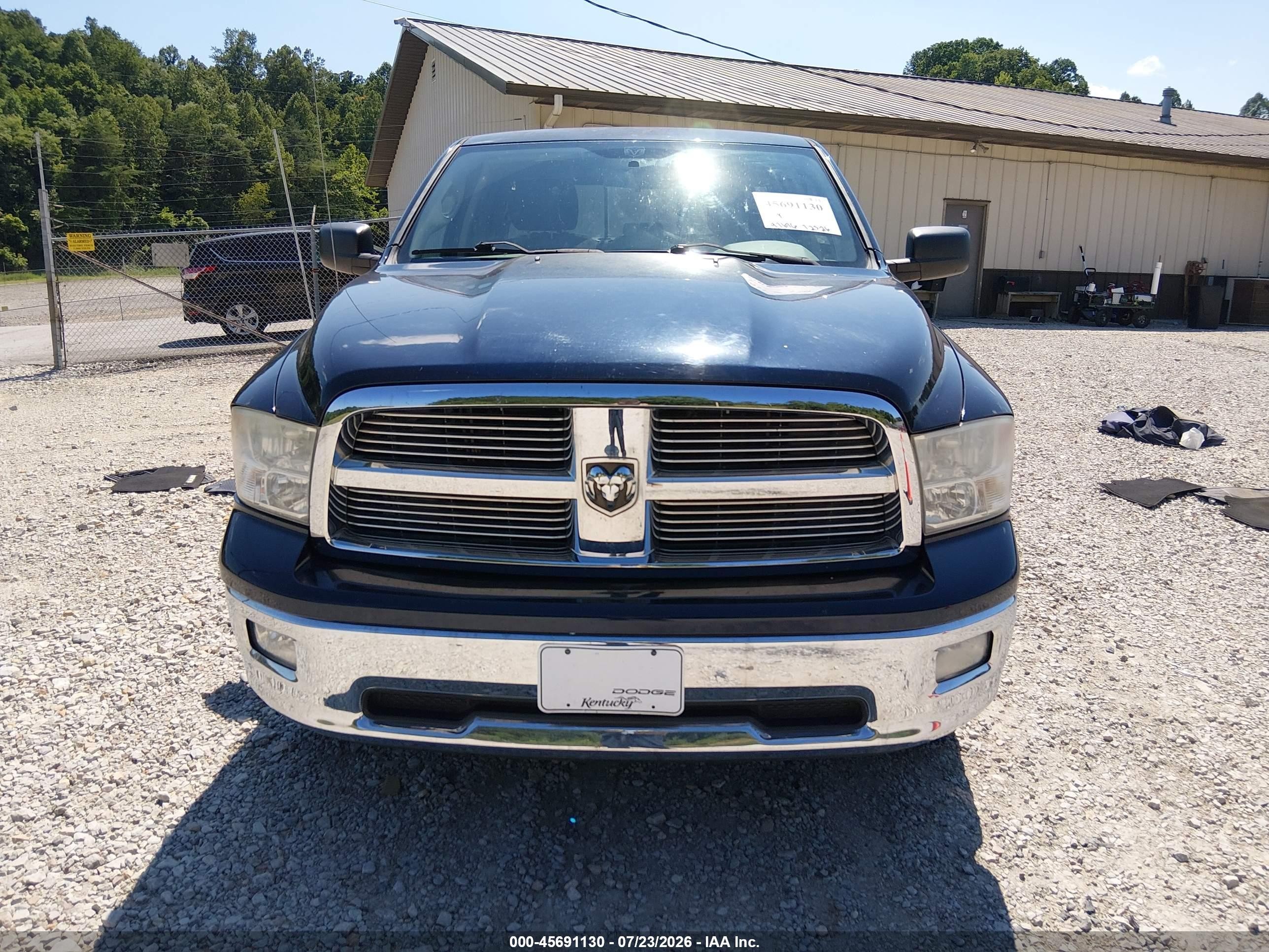 2012 Ram 1500 Big Horn Blue vin: 1C6RD7GT9CS315318