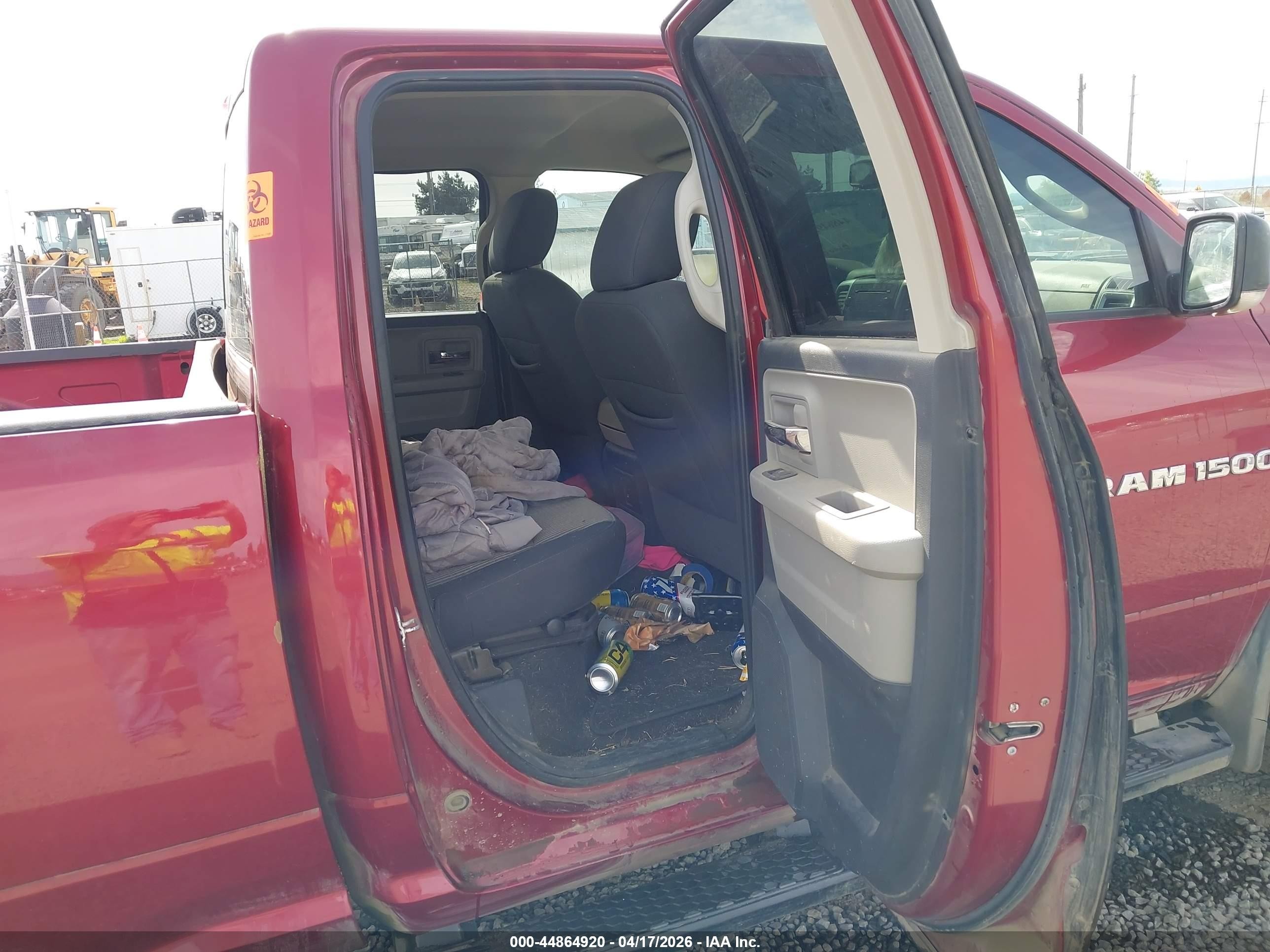 2012 Ram 1500 Slt Red vin: 1C6RD7GTXCS156163