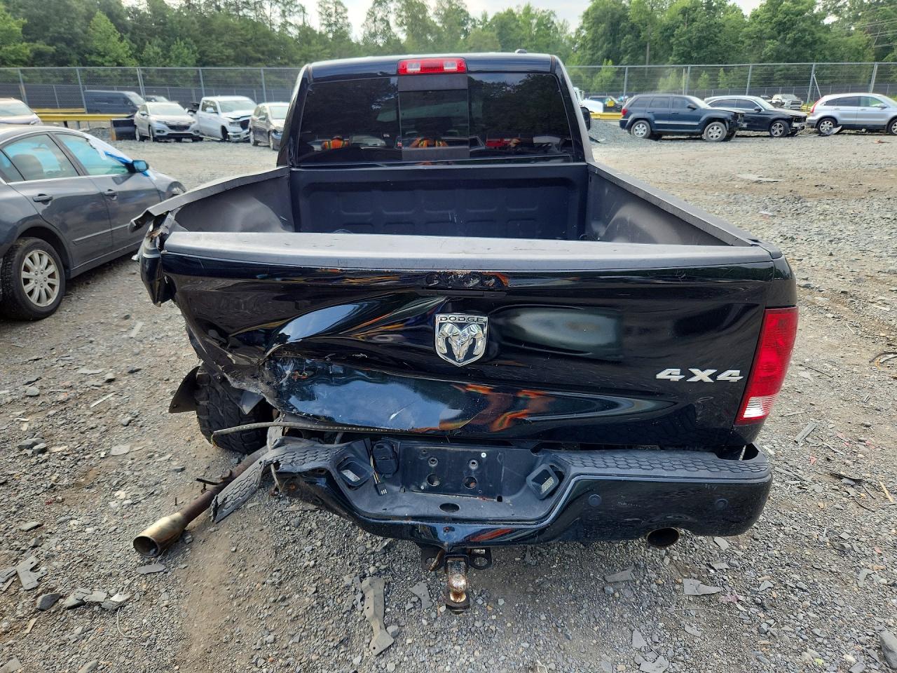 2012 Dodge Ram 1500 Sport Black vin: 1C6RD7HT1CS198848