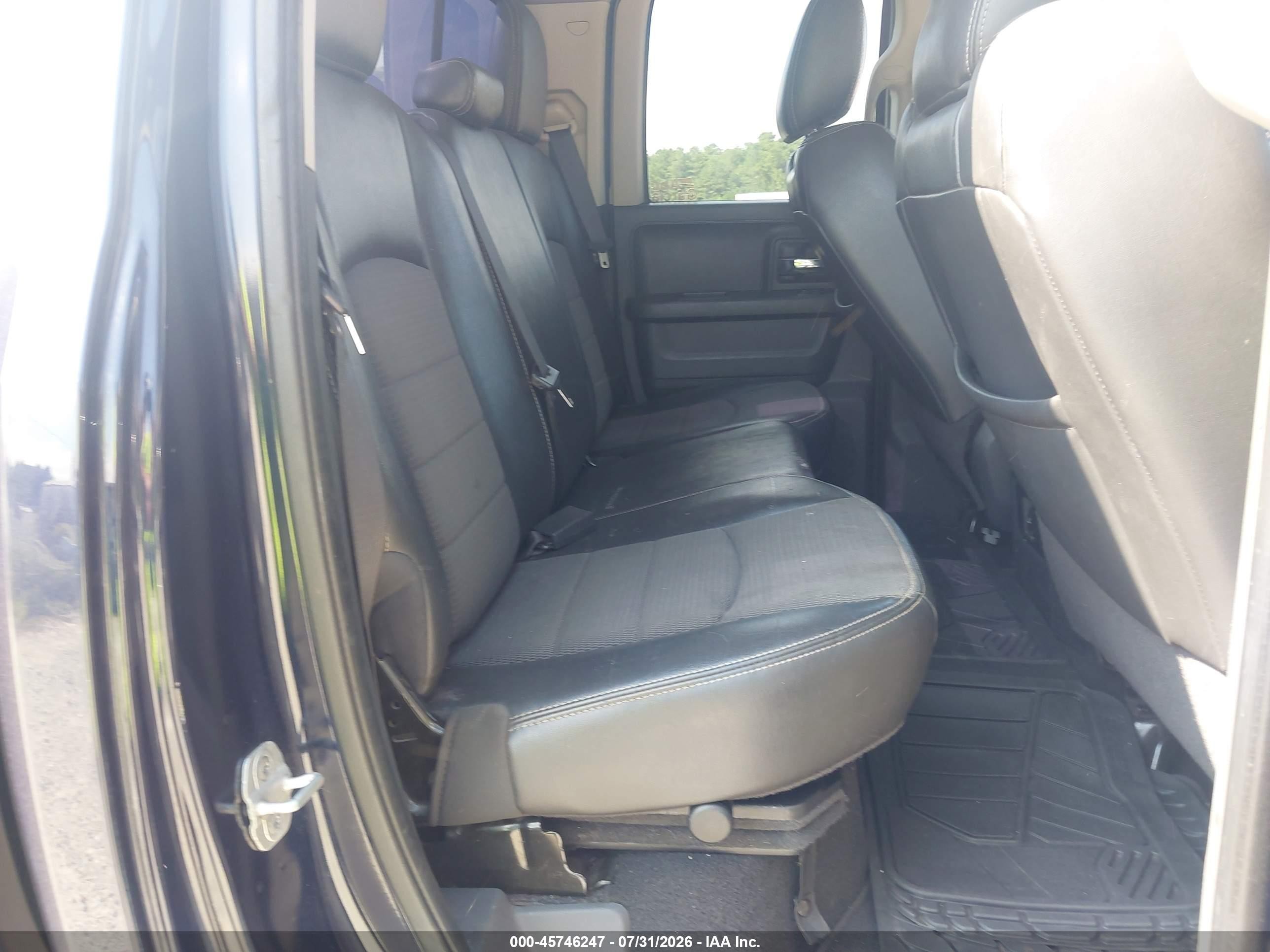 2012 Ram 1500 Sport Black vin: 1C6RD7HT3CS154429