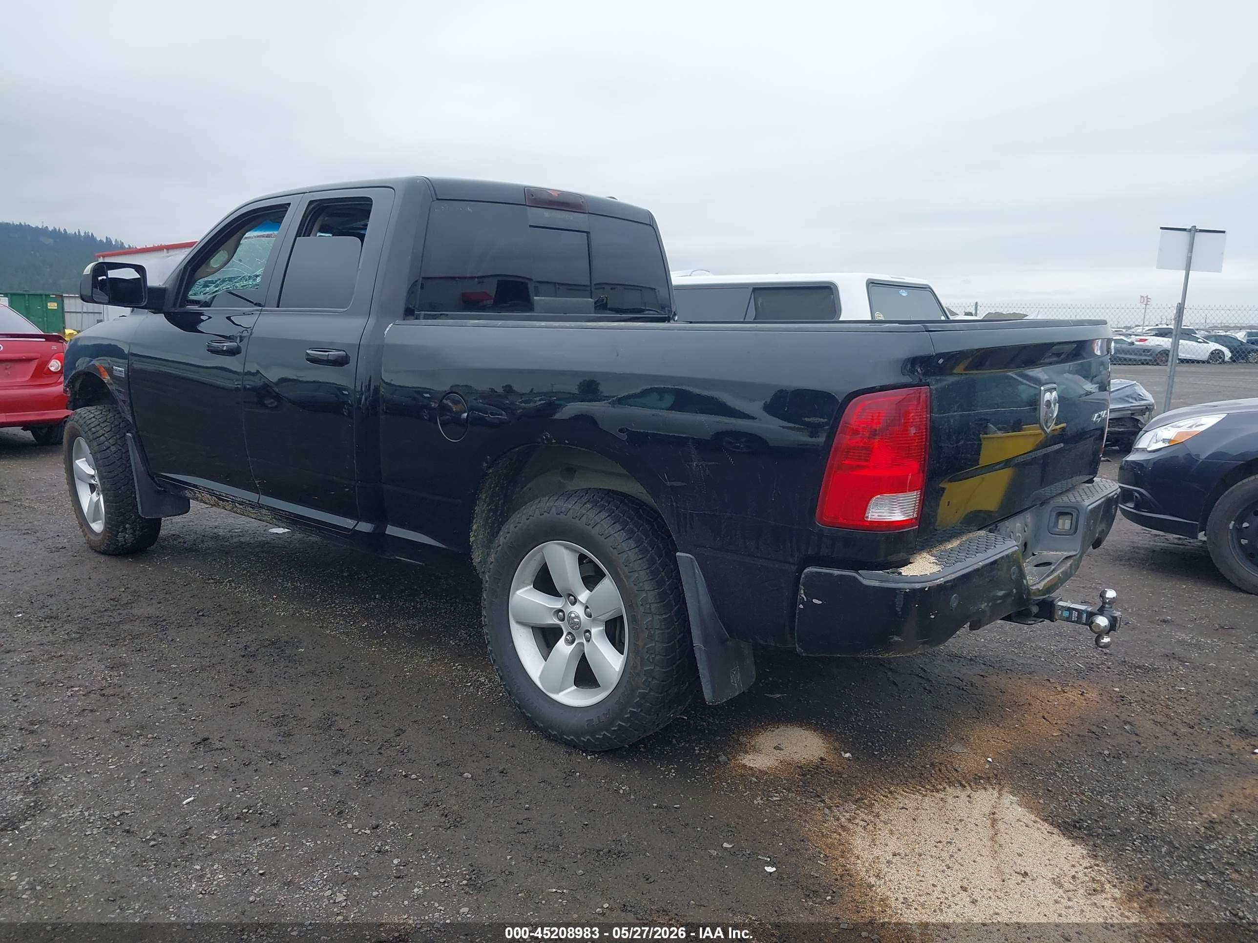 2012 Ram 1500 Sport Black vin: 1C6RD7HT3CS192212