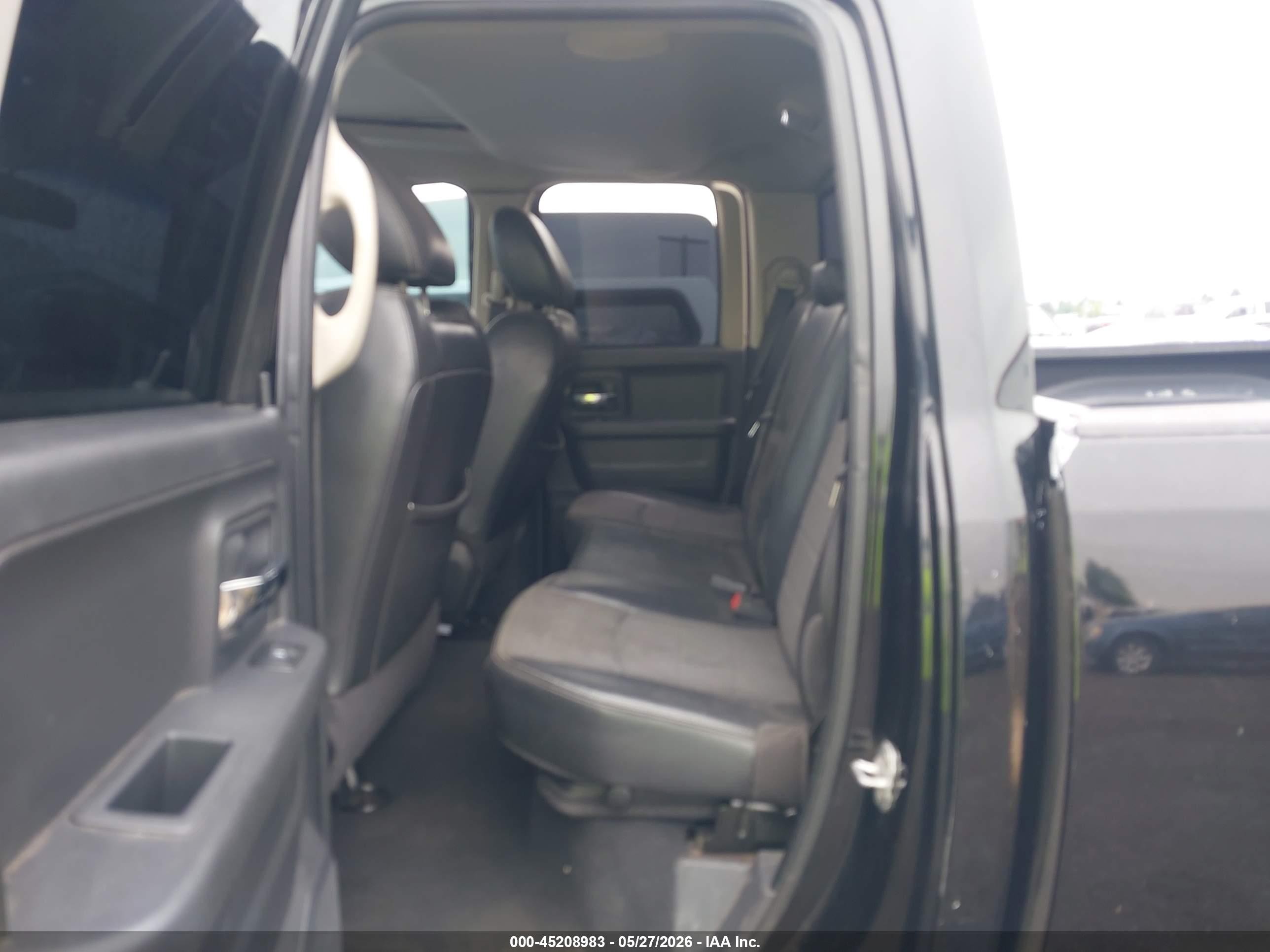 2012 Ram 1500 Sport Black vin: 1C6RD7HT3CS192212