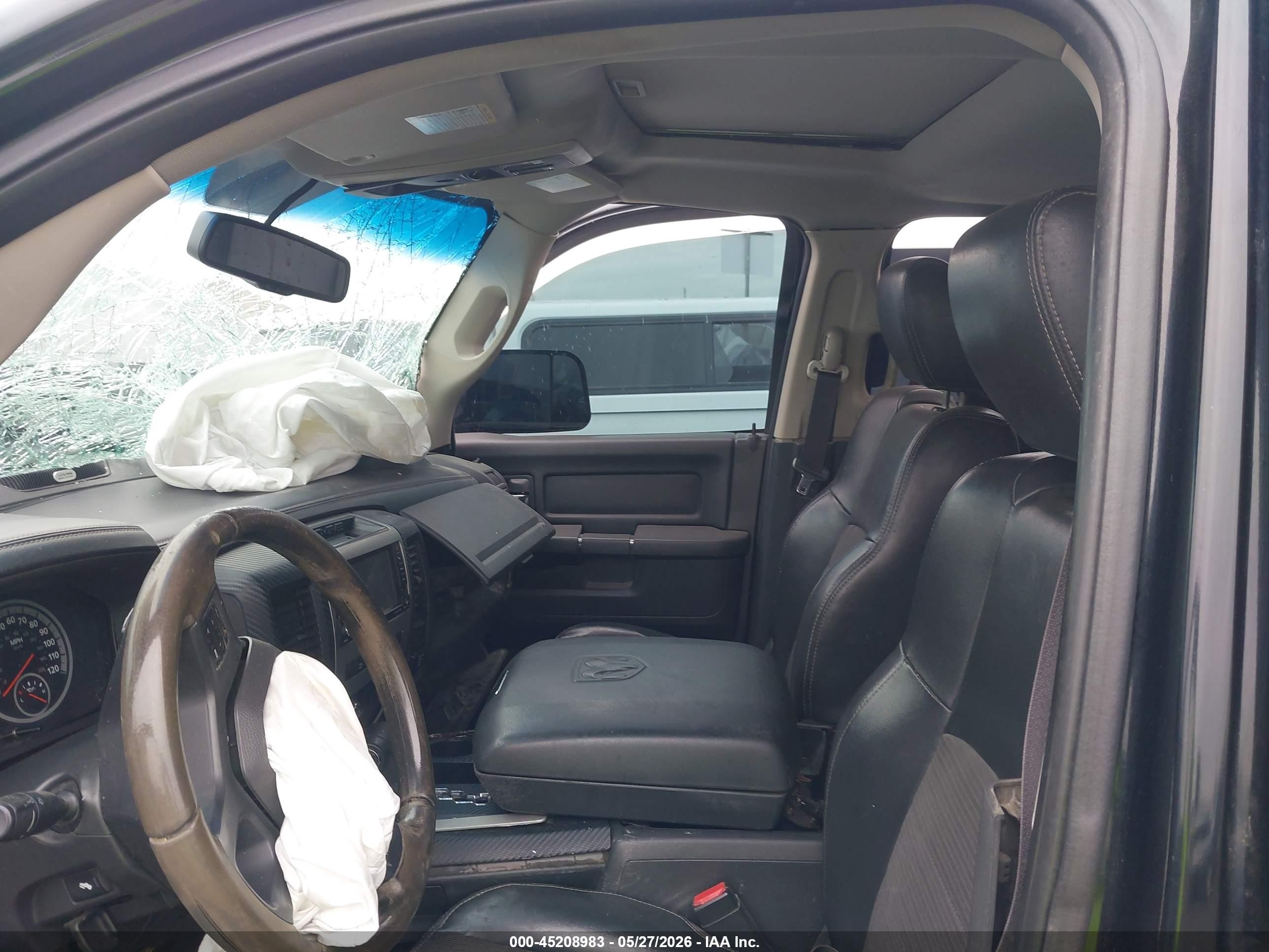 2012 Ram 1500 Sport Black vin: 1C6RD7HT3CS192212
