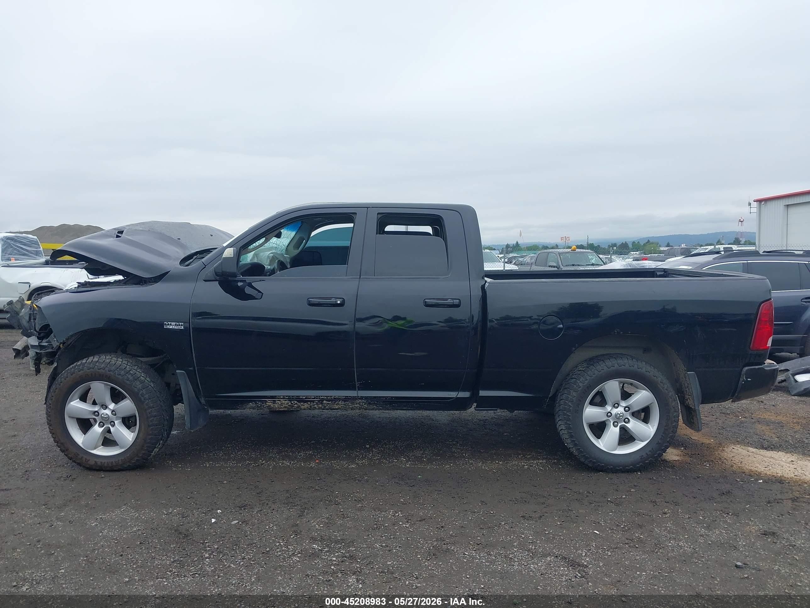 2012 Ram 1500 Sport Black vin: 1C6RD7HT3CS192212
