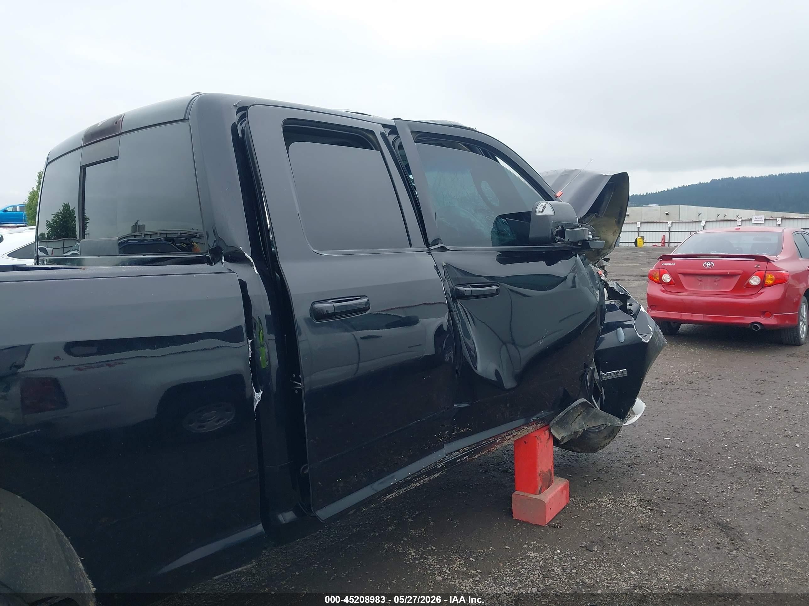 2012 Ram 1500 Sport Black vin: 1C6RD7HT3CS192212