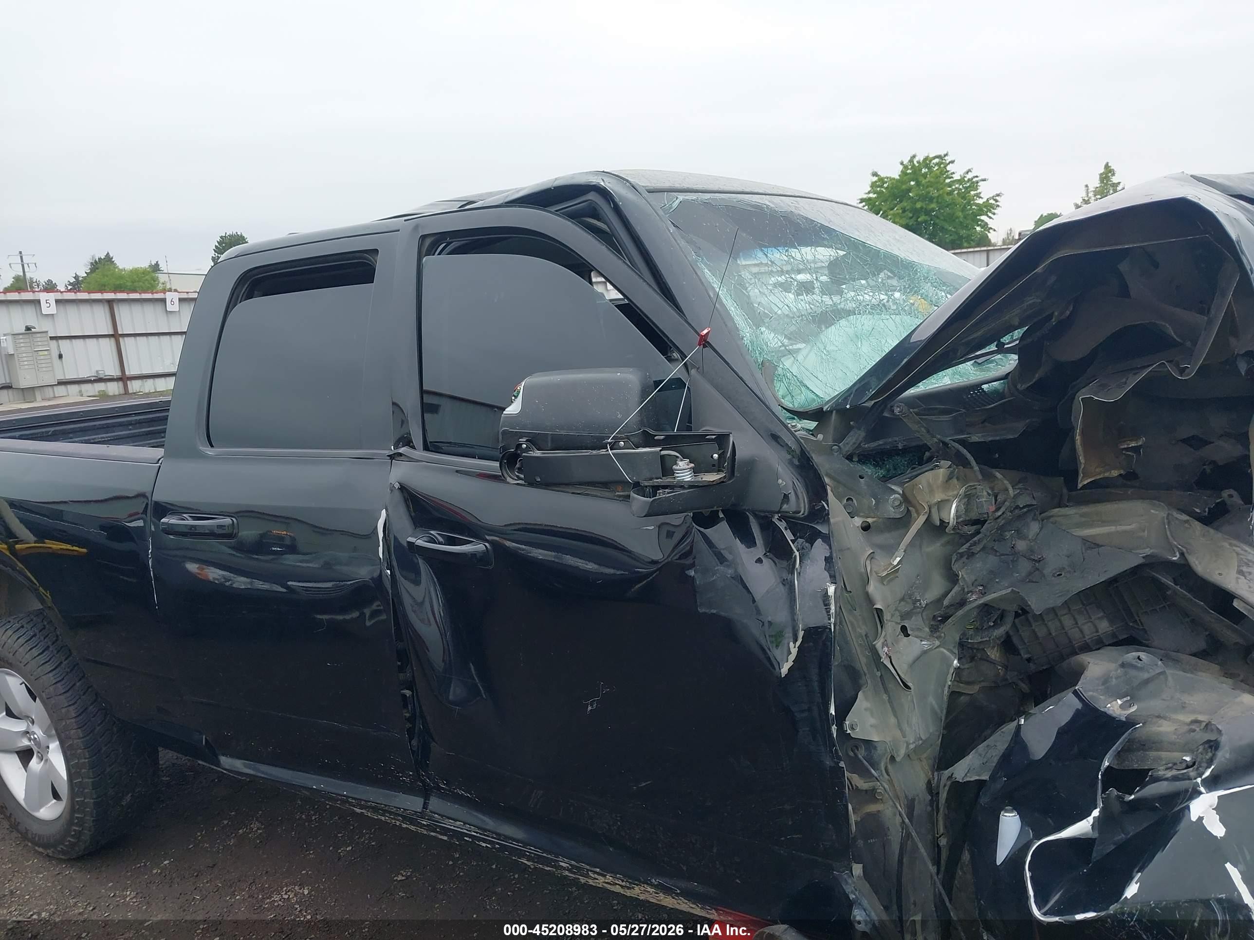 2012 Ram 1500 Sport Black vin: 1C6RD7HT3CS192212