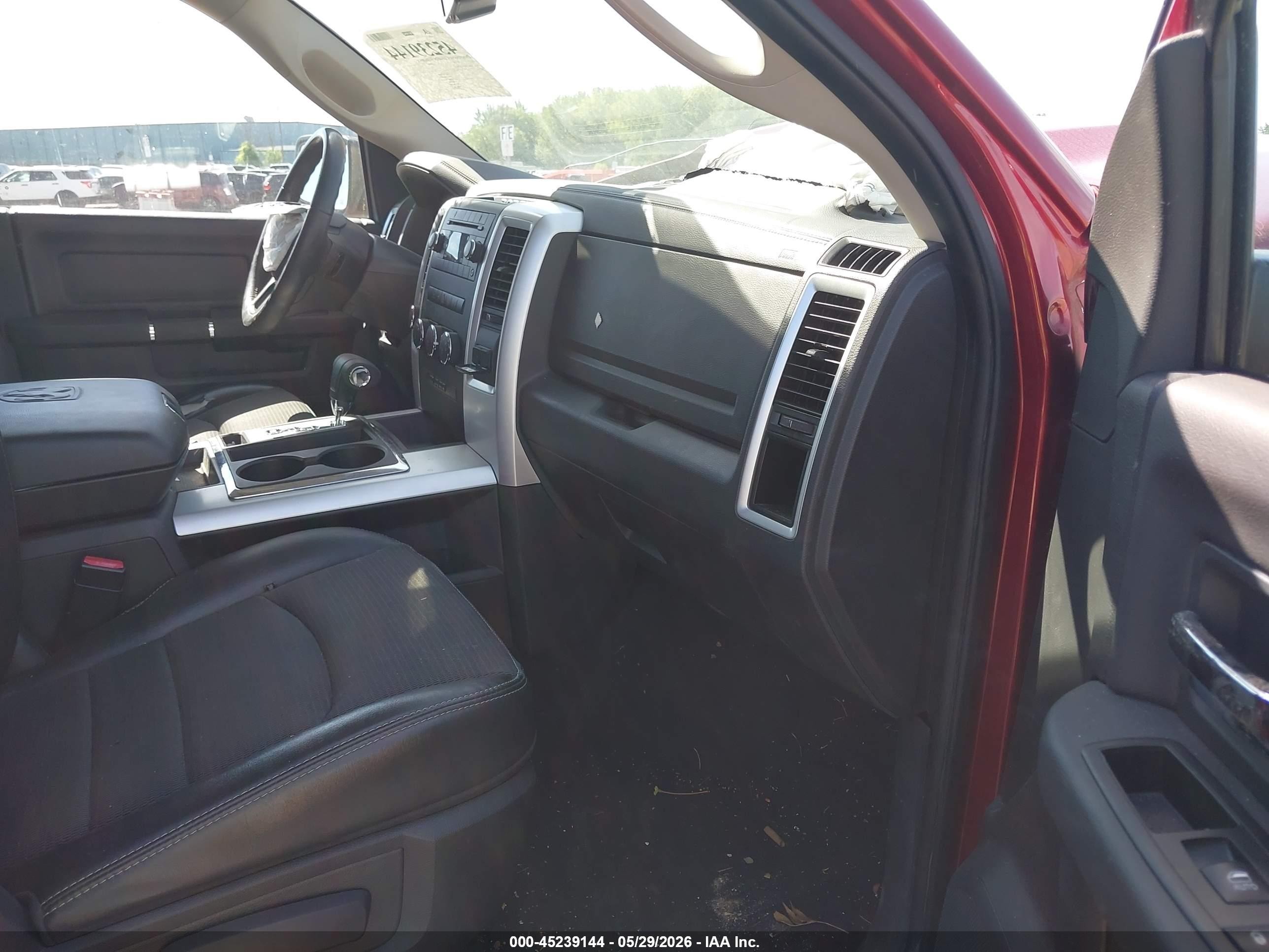 2012 Ram 1500 Sport Burgundy vin: 1C6RD7HT4CS114876