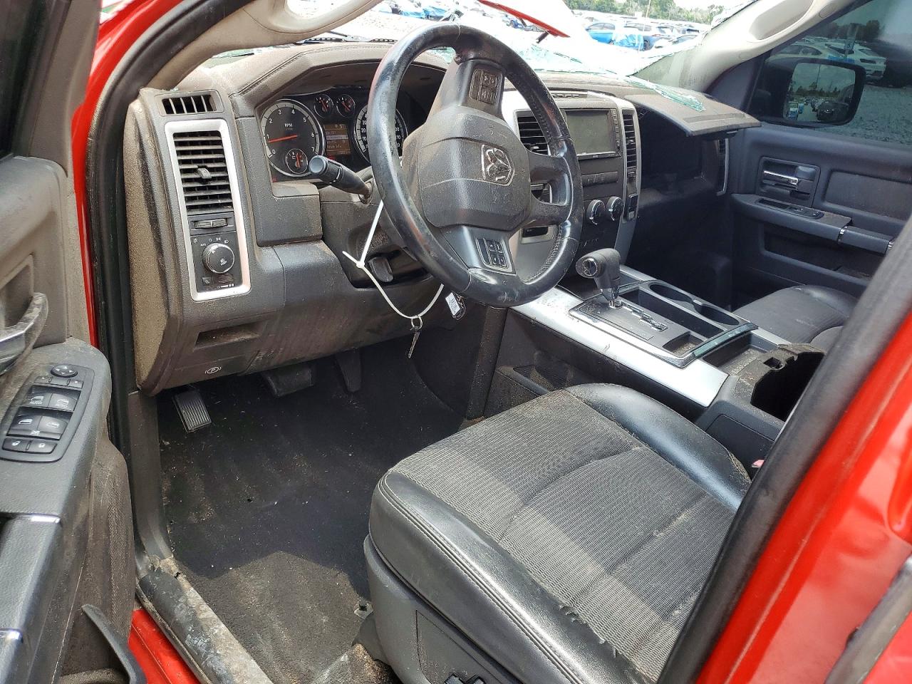 2012 Dodge Ram 1500 Sport Red vin: 1C6RD7HT5CS107967
