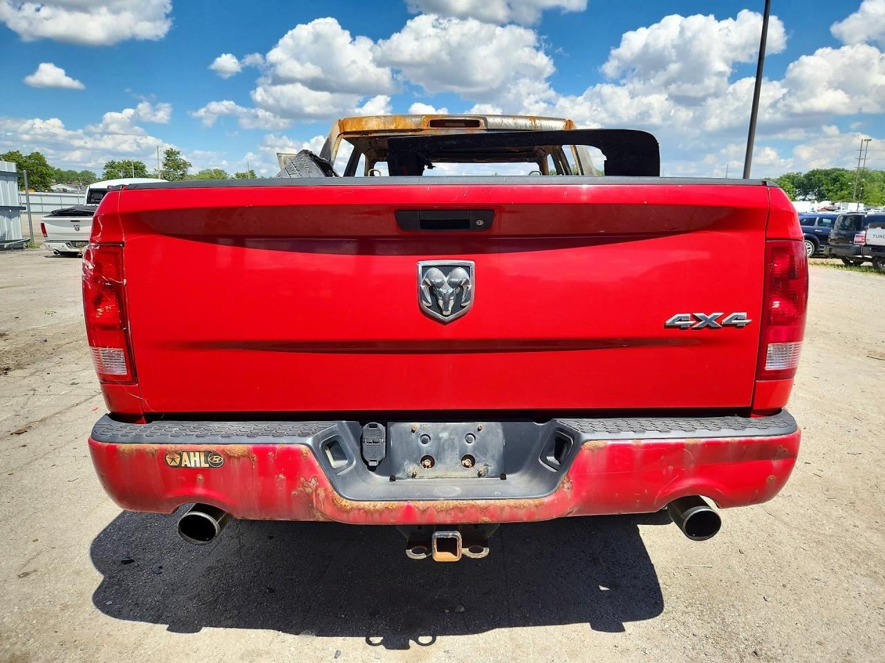 2012 Dodge Ram 1500 Sport Red vin: 1C6RD7HT6CS128620