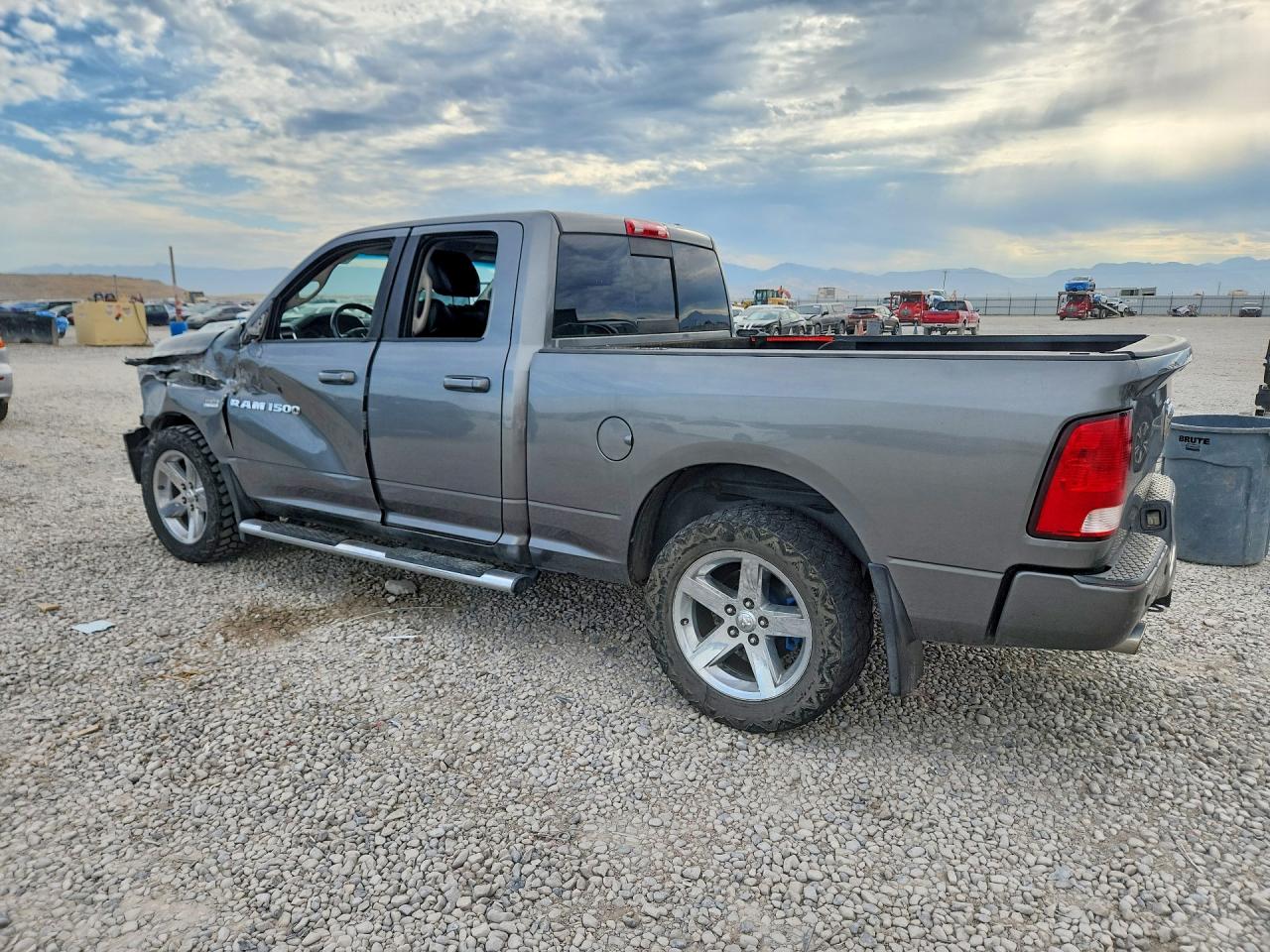 2012 Dodge Ram 1500 Sport Gray vin: 1C6RD7HT6CS262608