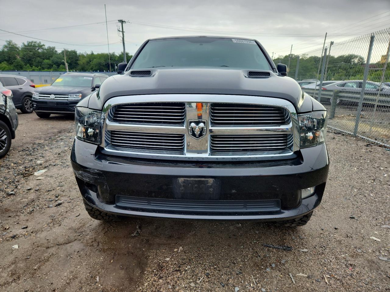 2012 Dodge Ram 1500 Sport Black vin: 1C6RD7HT8CS114217