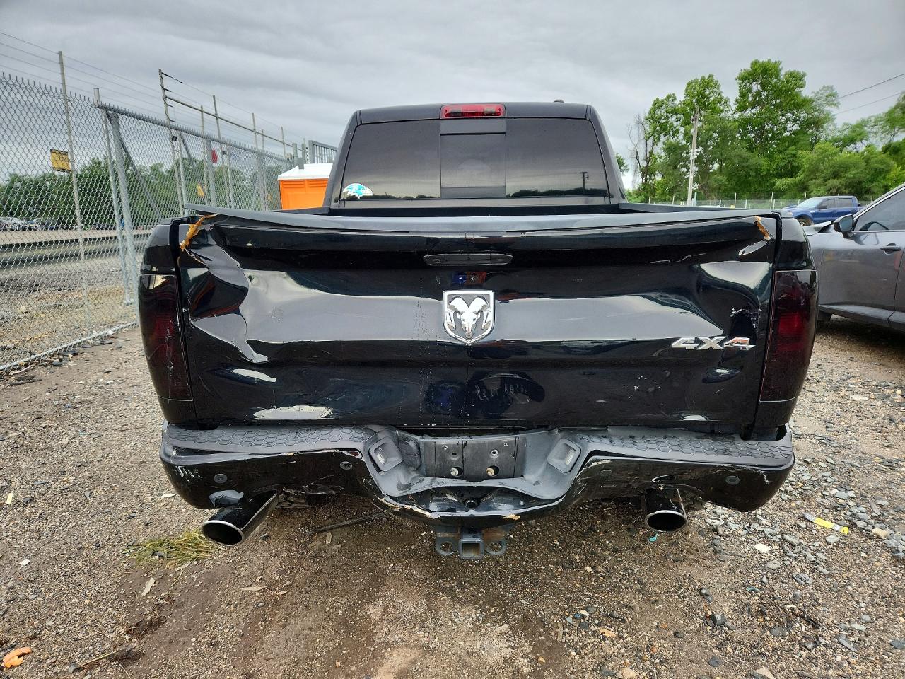 2012 Dodge Ram 1500 Sport Black vin: 1C6RD7HT8CS114217