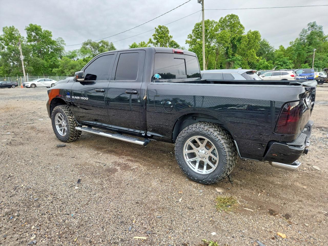 2012 Dodge Ram 1500 Sport Black vin: 1C6RD7HT8CS114217