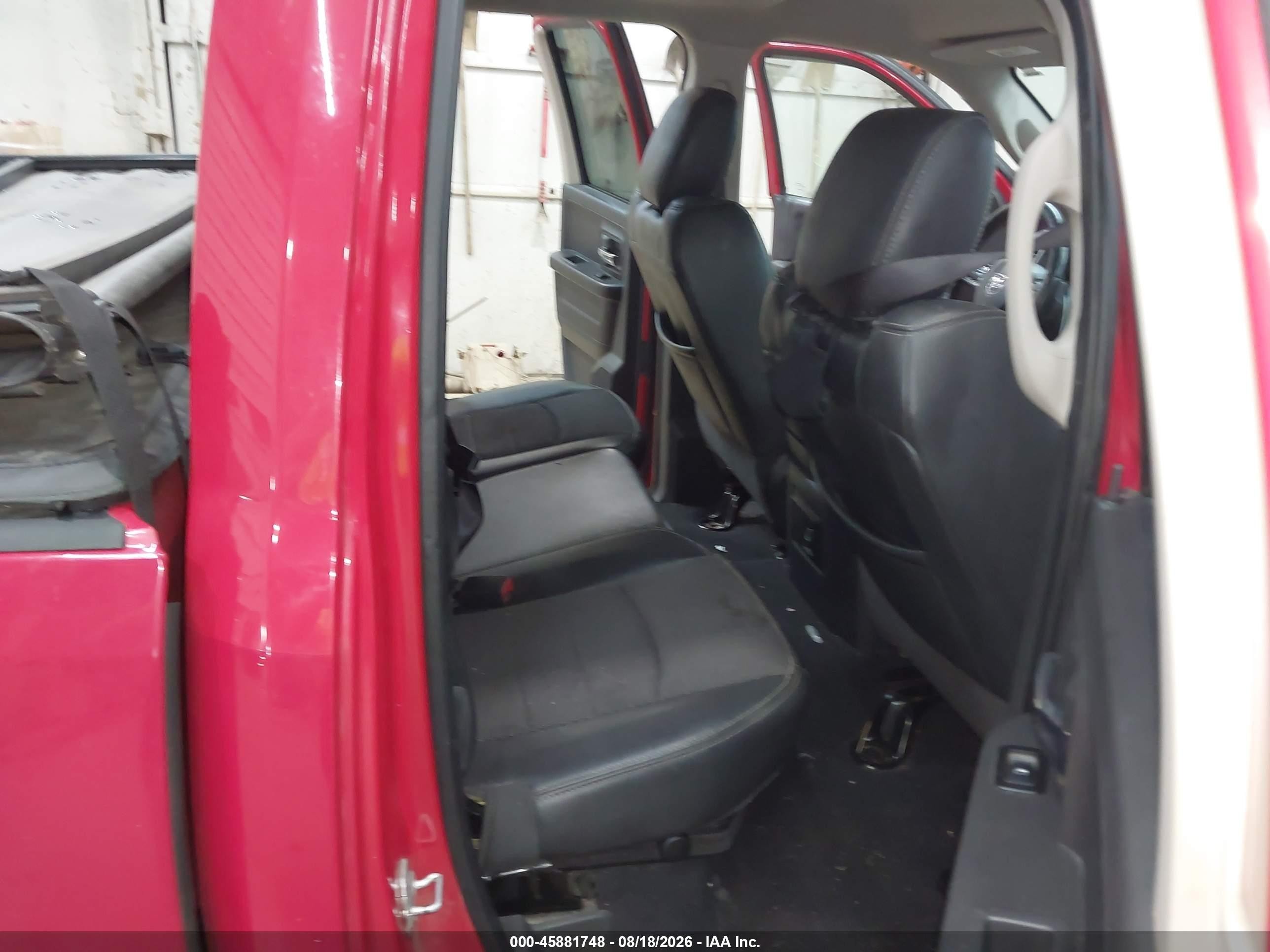 2012 Ram 1500 Sport Red vin: 1C6RD7HT8CS114346