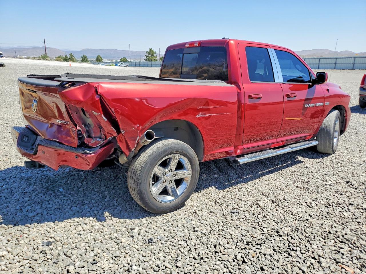 2012 Dodge Ram 1500 Sport Темно-бордовый vin: 1C6RD7HT8CS315003