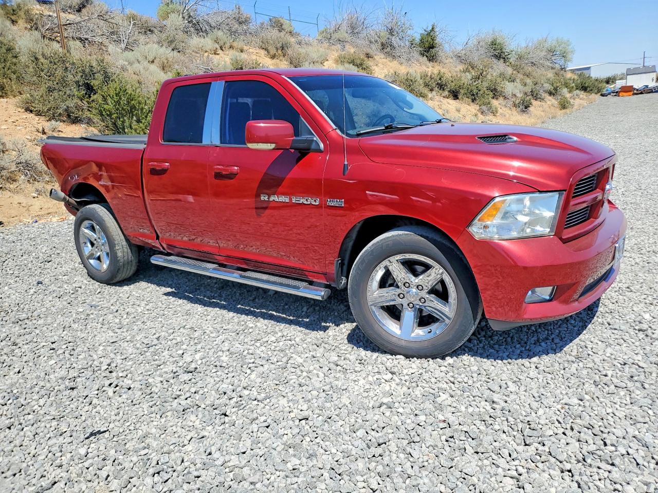 2012 Dodge Ram 1500 Sport Темно-бордовый vin: 1C6RD7HT8CS315003