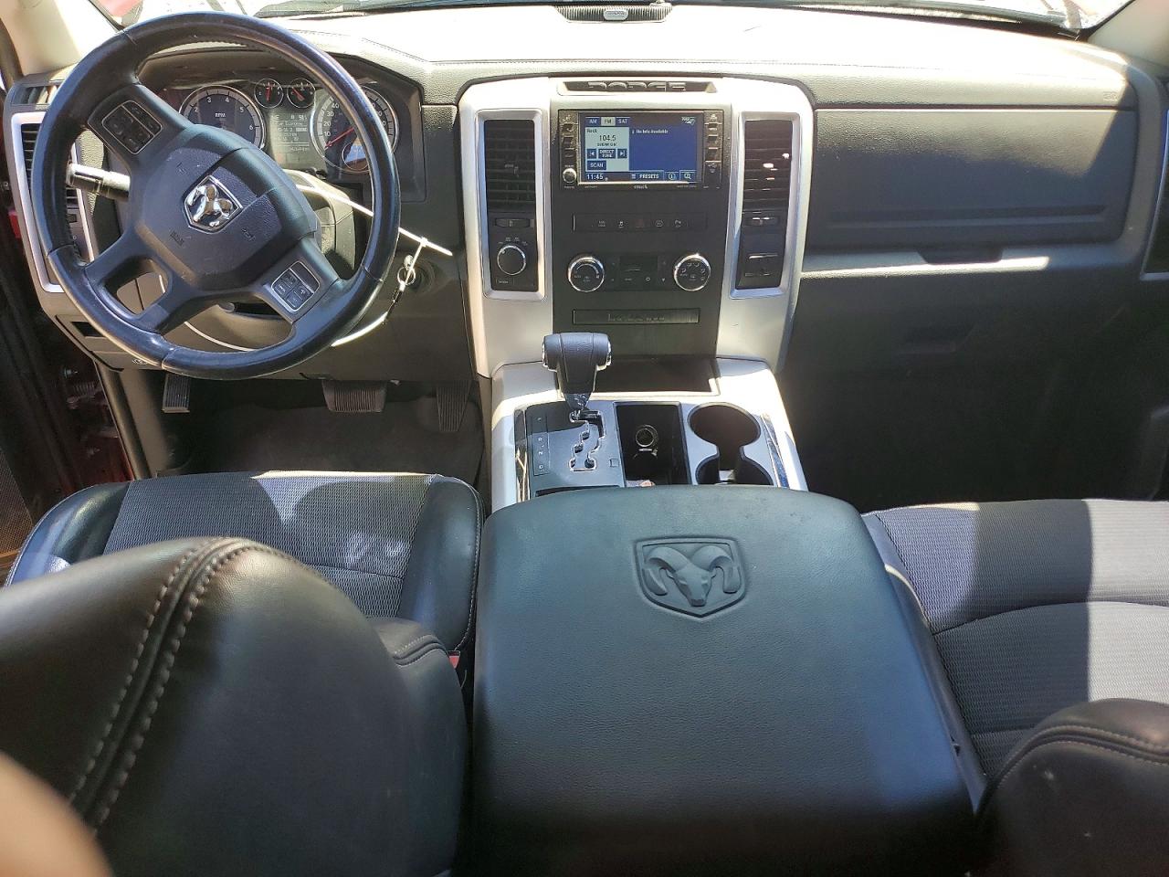 2012 Dodge Ram 1500 Sport Темно-бордовый vin: 1C6RD7HT8CS315003