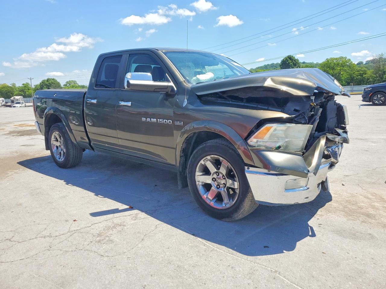 2012 Dodge Ram 1500 Laramie Коричневый vin: 1C6RD7JT2CS231382