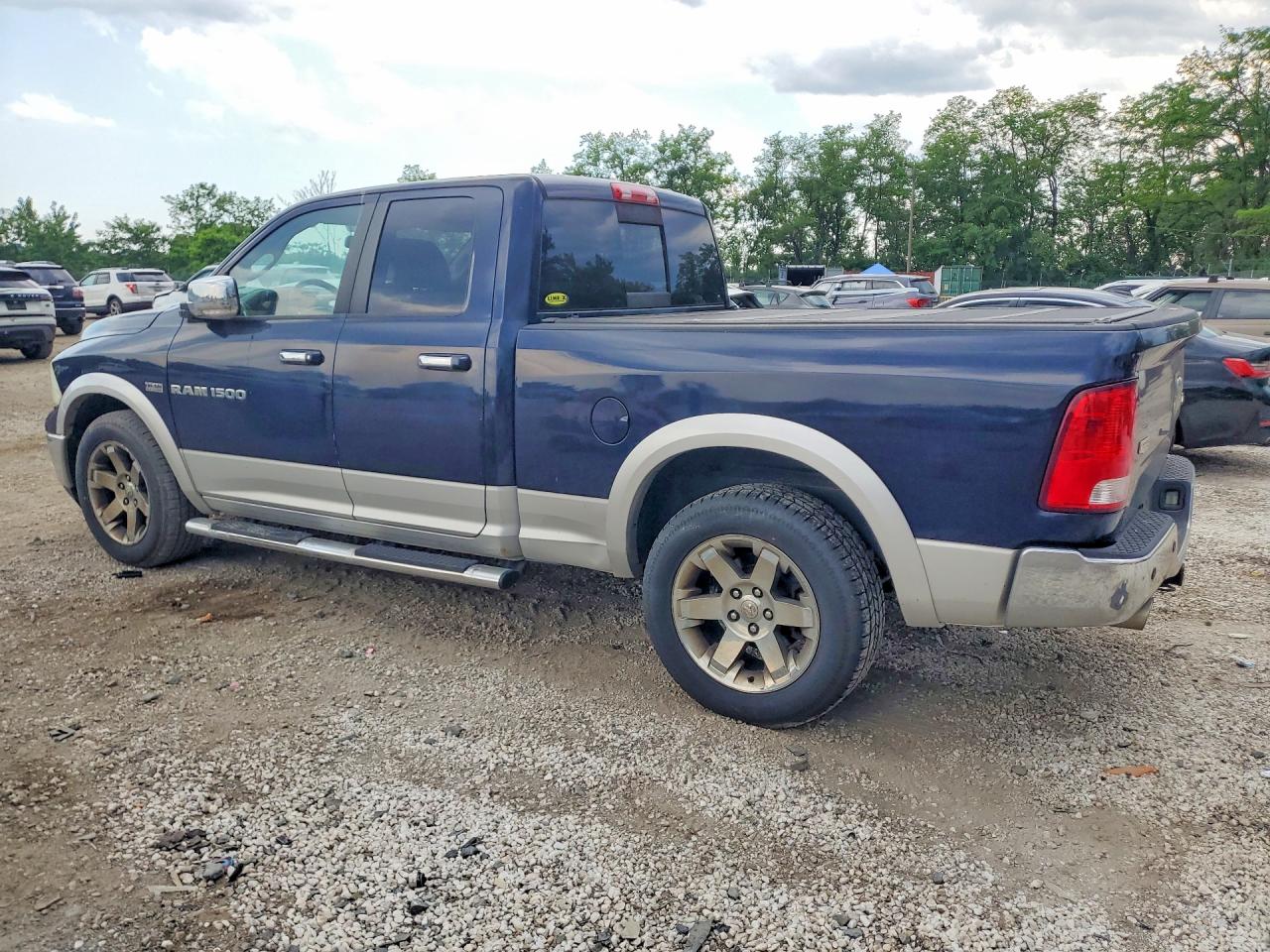 2012 Dodge Ram 1500 Laramie Blue vin: 1C6RD7JT3CS196285