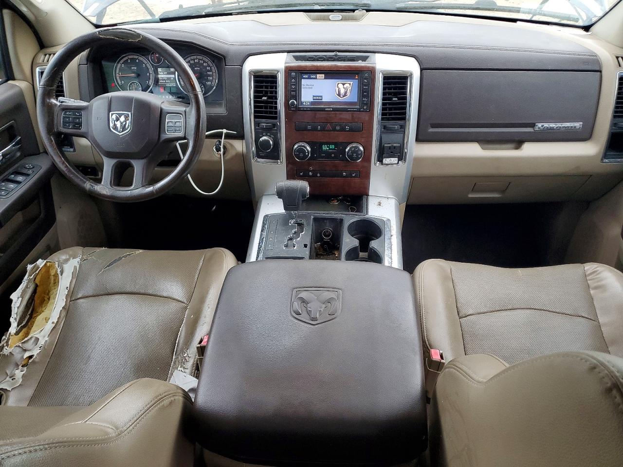 2012 Dodge Ram 1500 Laramie Blue vin: 1C6RD7JT3CS196285