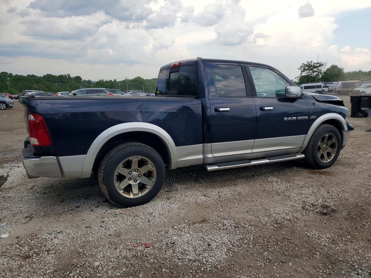 2012 Dodge Ram 1500 Laramie Blue vin: 1C6RD7JT3CS196285
