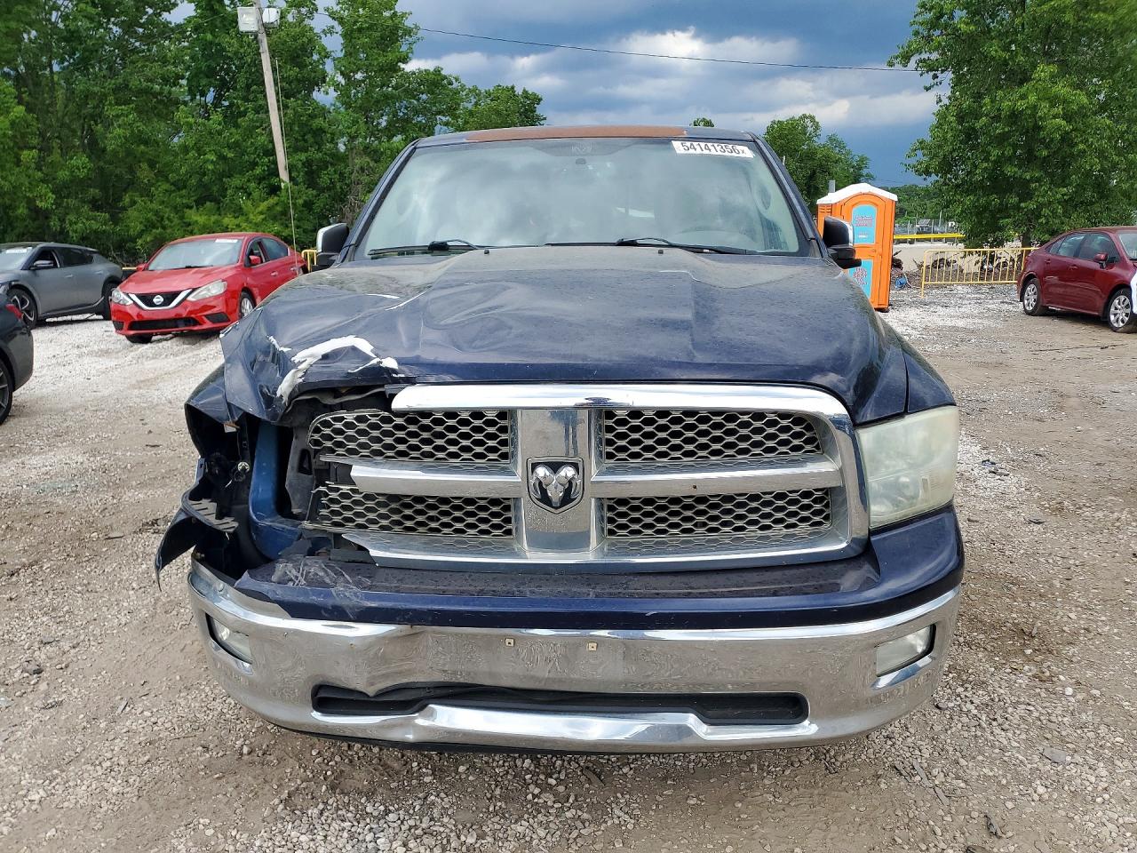 2012 Dodge Ram 1500 Laramie Blue vin: 1C6RD7JT3CS196285