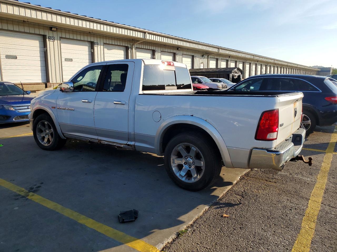 2012 Dodge Ram 1500 Laramie White vin: 1C6RD7JT5CS109261