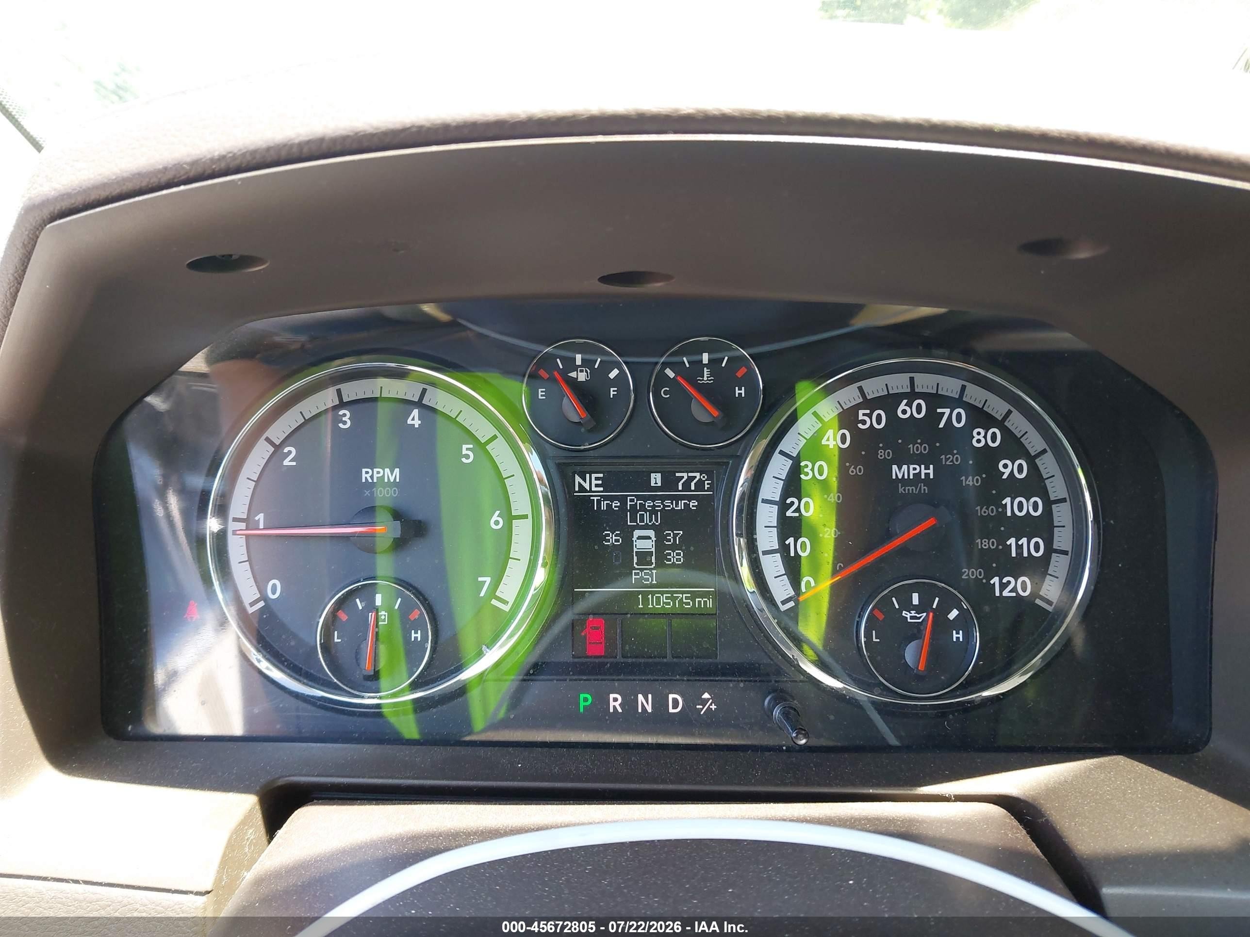 2012 Ram 1500 Laramie Burgundy vin: 1C6RD7JT7CS148823
