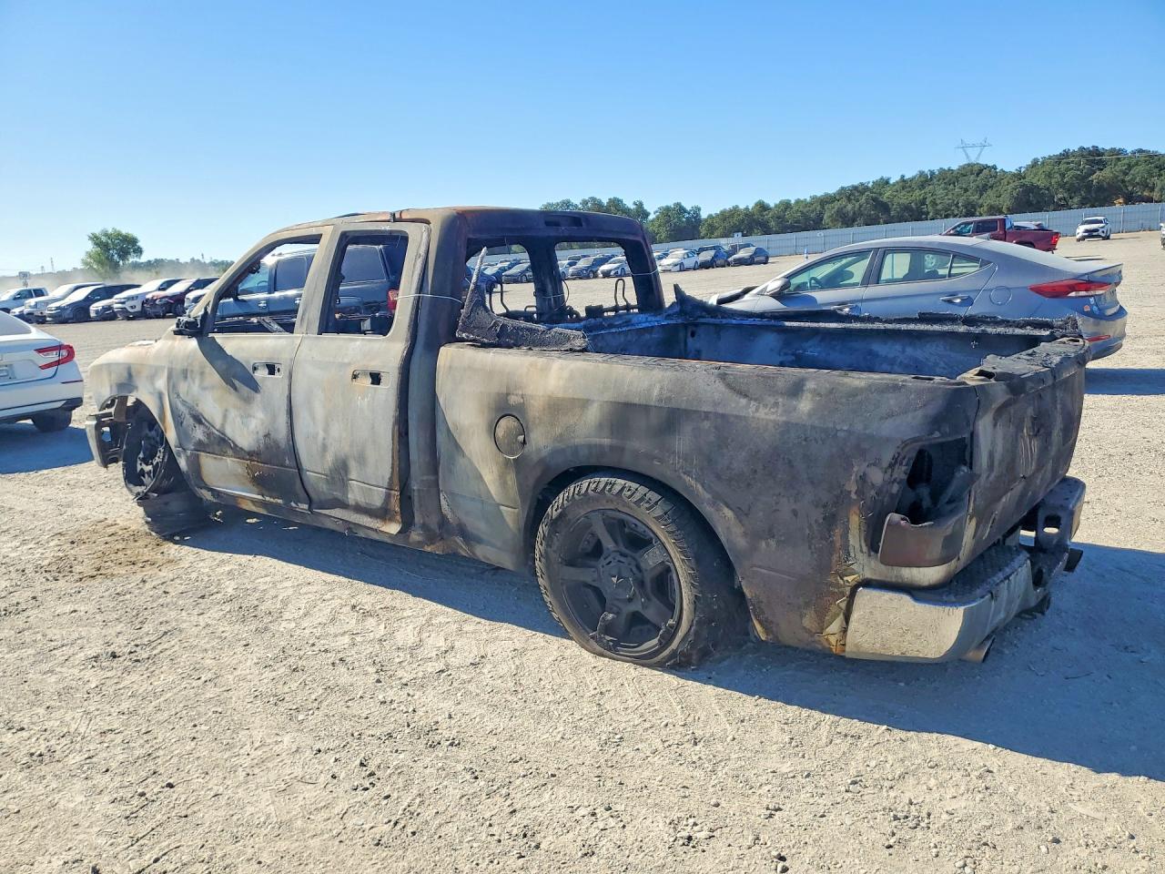 2012 Dodge Ram 1500 Laramie Пожар vin: 1C6RD7JTXCS336655