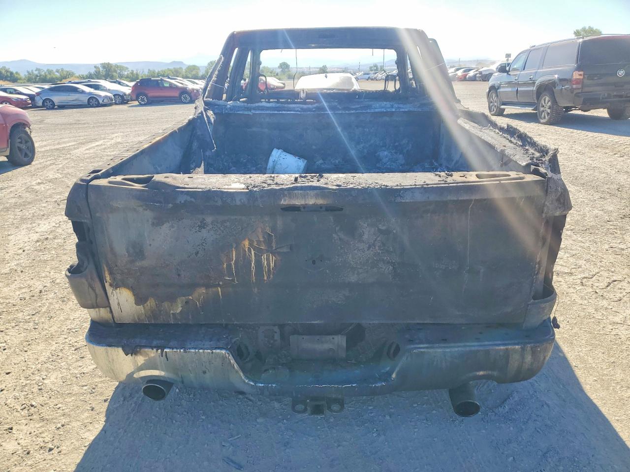 2012 Dodge Ram 1500 Laramie Пожар vin: 1C6RD7JTXCS336655