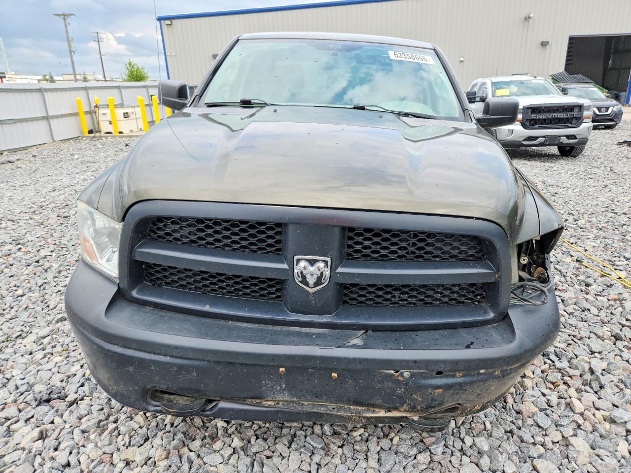 2012 Dodge Ram 1500 St Зеленый vin: 1C6RD7KP3CS178211