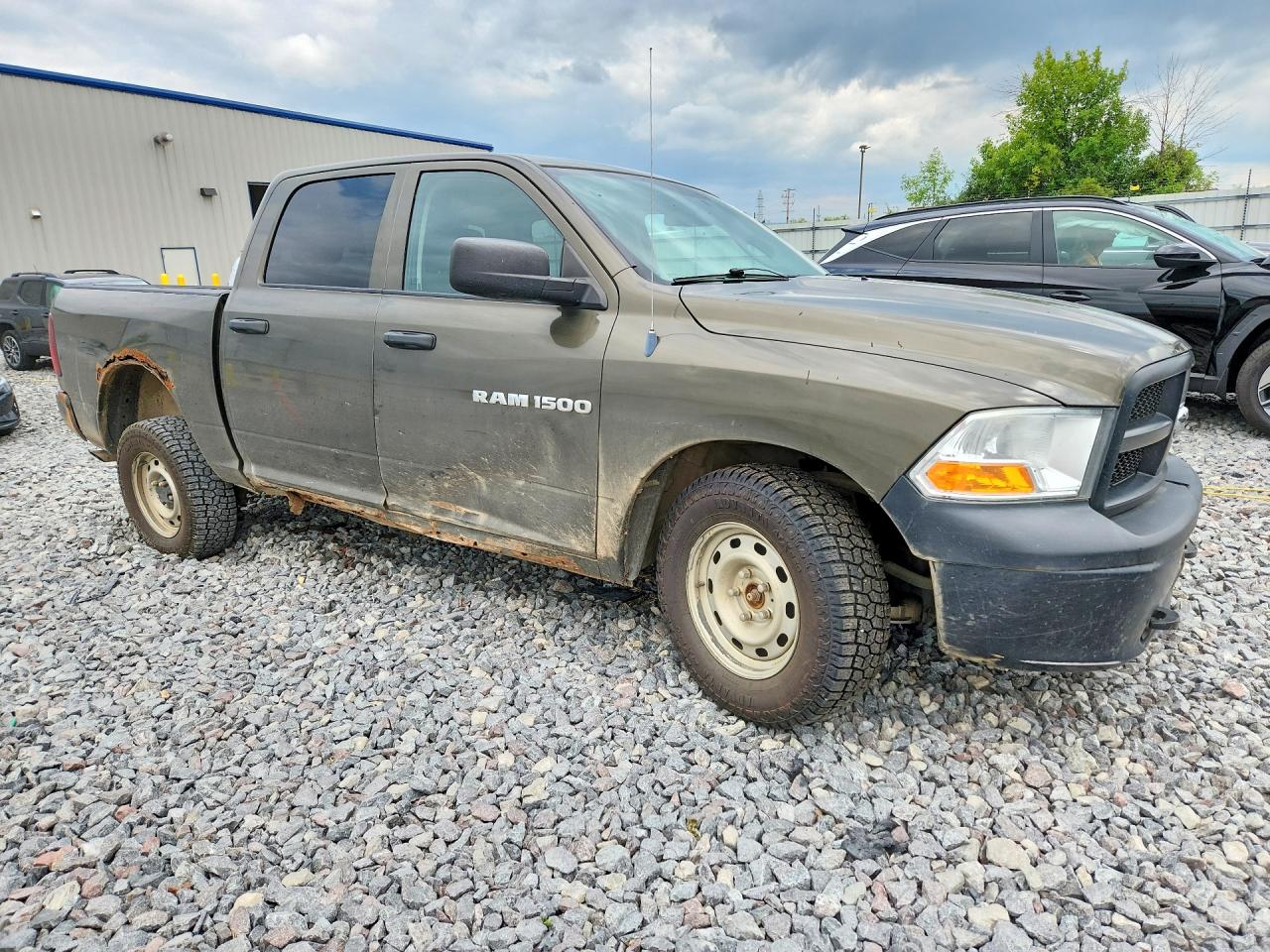 2012 Dodge Ram 1500 St Зеленый vin: 1C6RD7KP3CS178211
