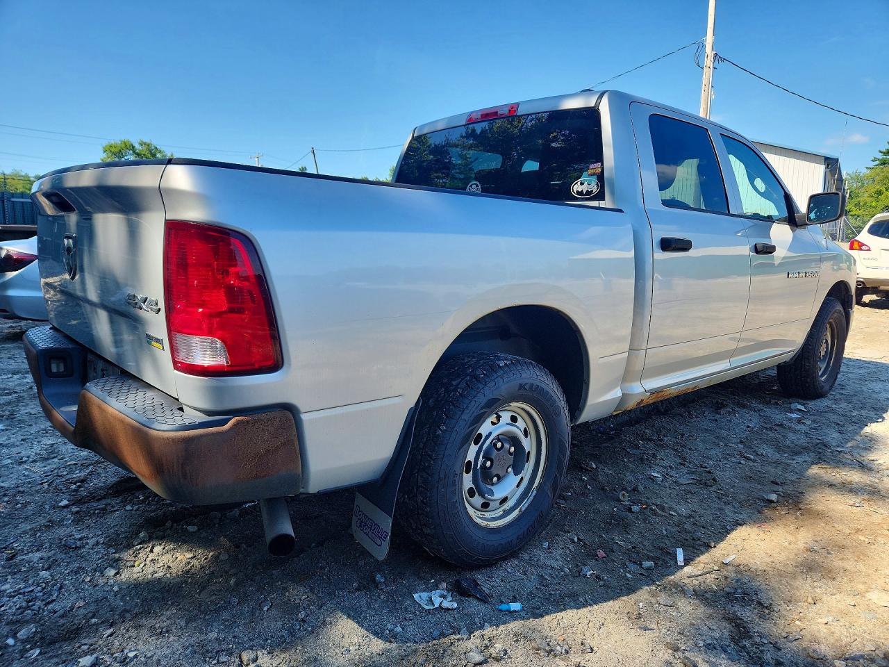 2012 Dodge Ram 1500 St Gray vin: 1C6RD7KP6CS116978