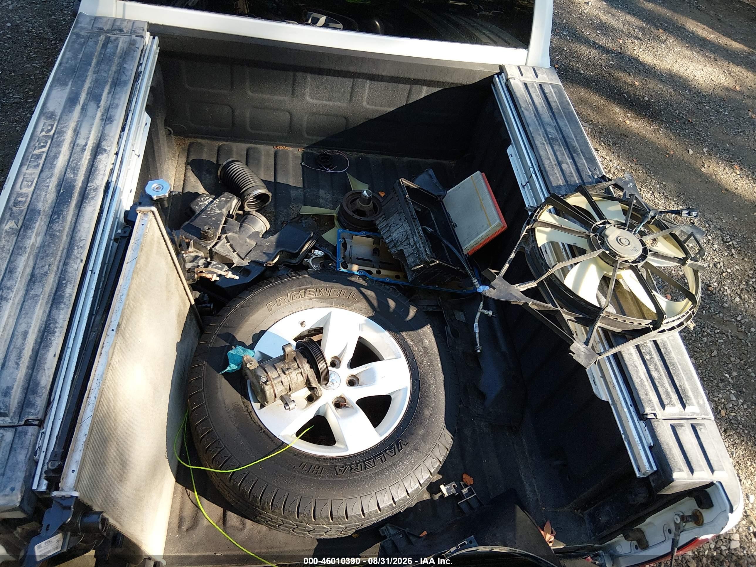 2012 Ram 1500 Tradesman White vin: 1C6RD7KP7CS289215