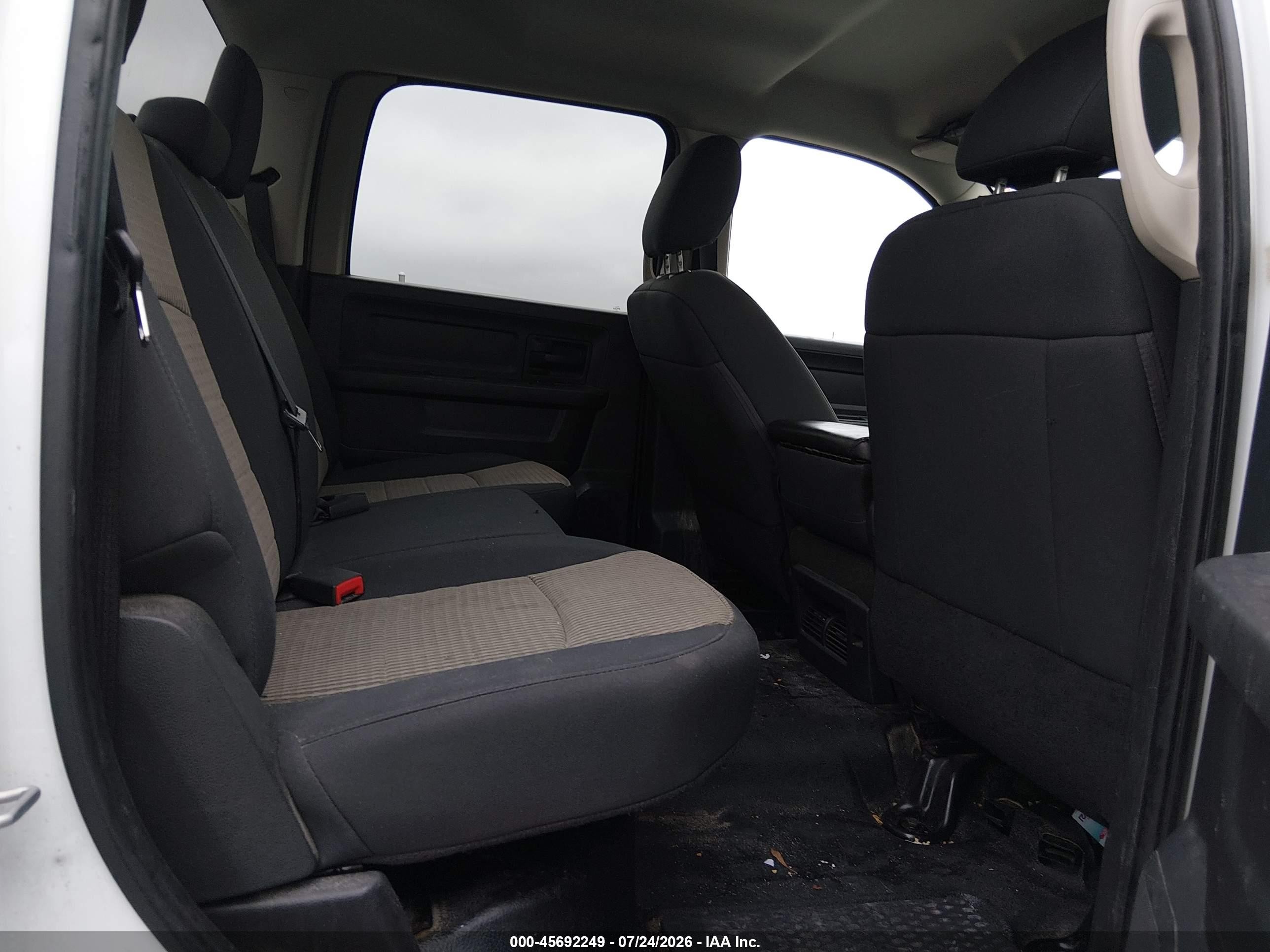 2012 Ram 1500 St White vin: 1C6RD7KP9CS319265