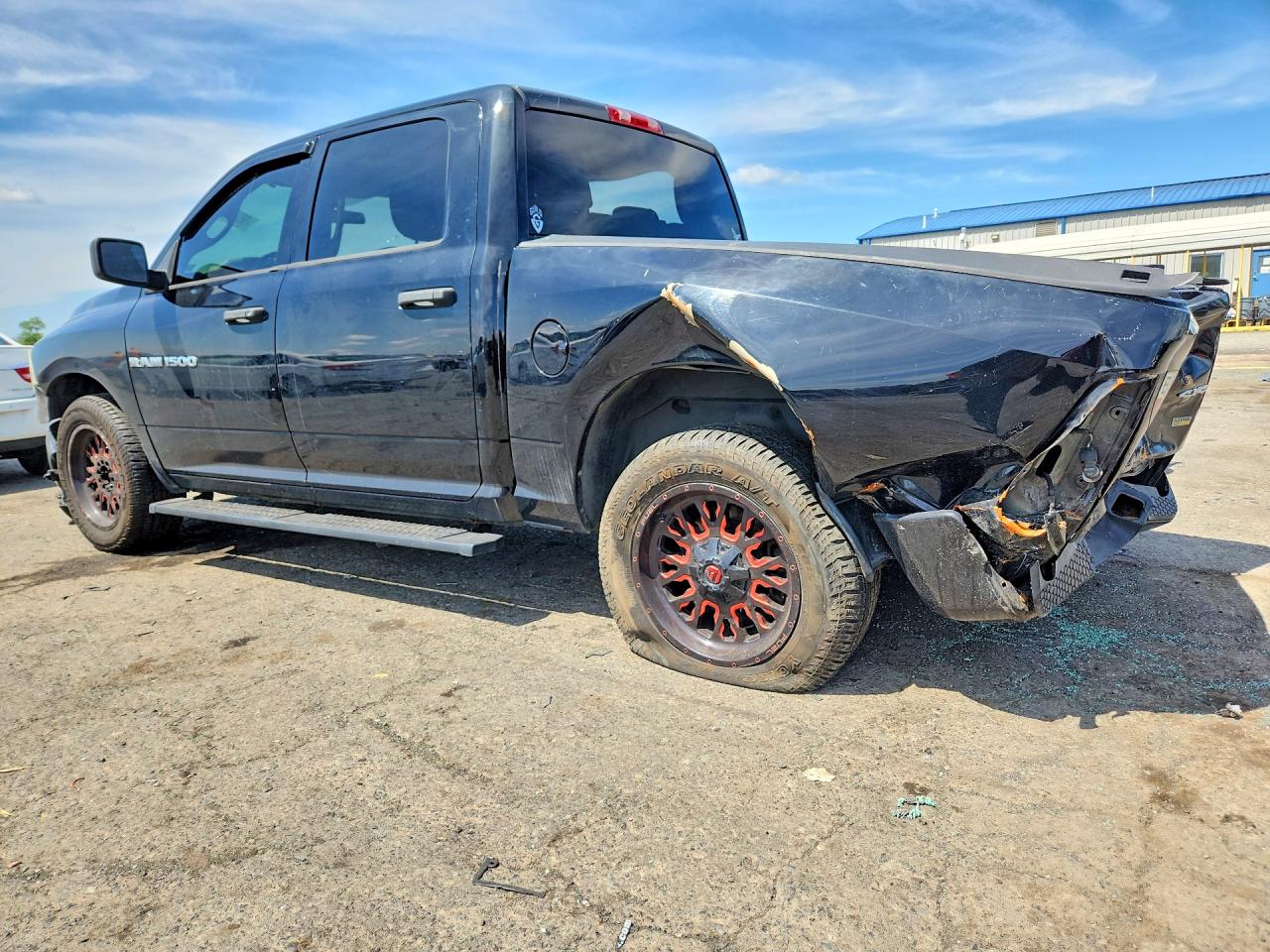 2012 Dodge Ram 1500 St Black vin: 1C6RD7KPXCS319369