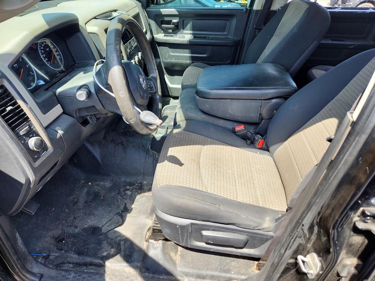 2012 Dodge Ram 1500 St Black vin: 1C6RD7KPXCS319369