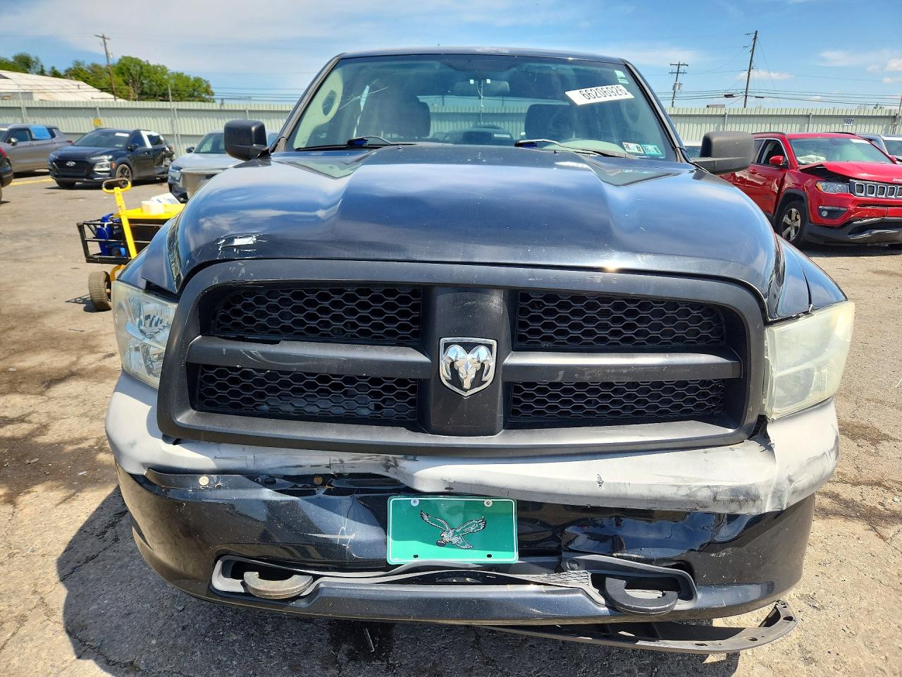 2012 Dodge Ram 1500 St Black vin: 1C6RD7KPXCS319369