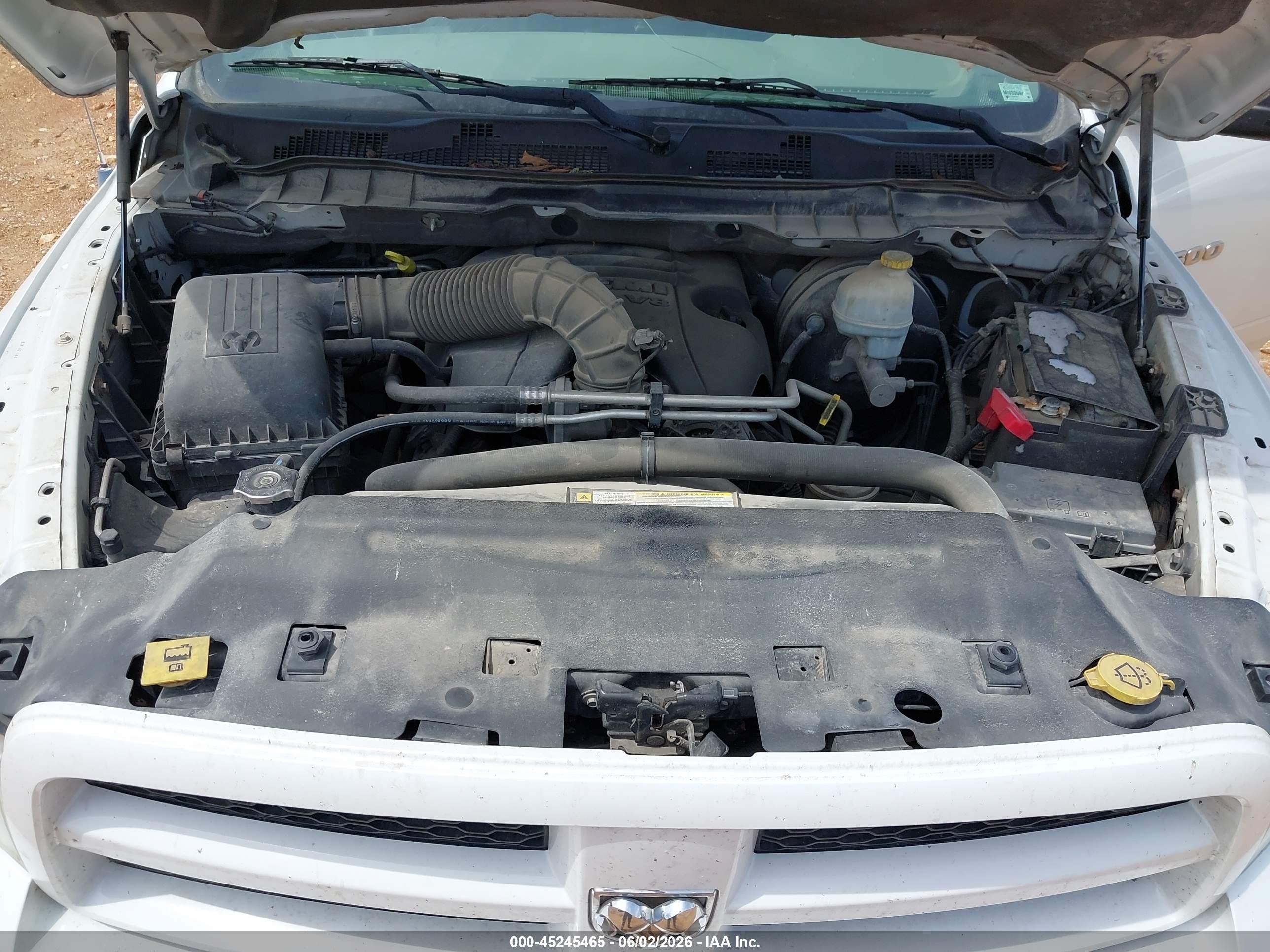 2012 Ram 1500 St White vin: 1C6RD7KT0CS176994