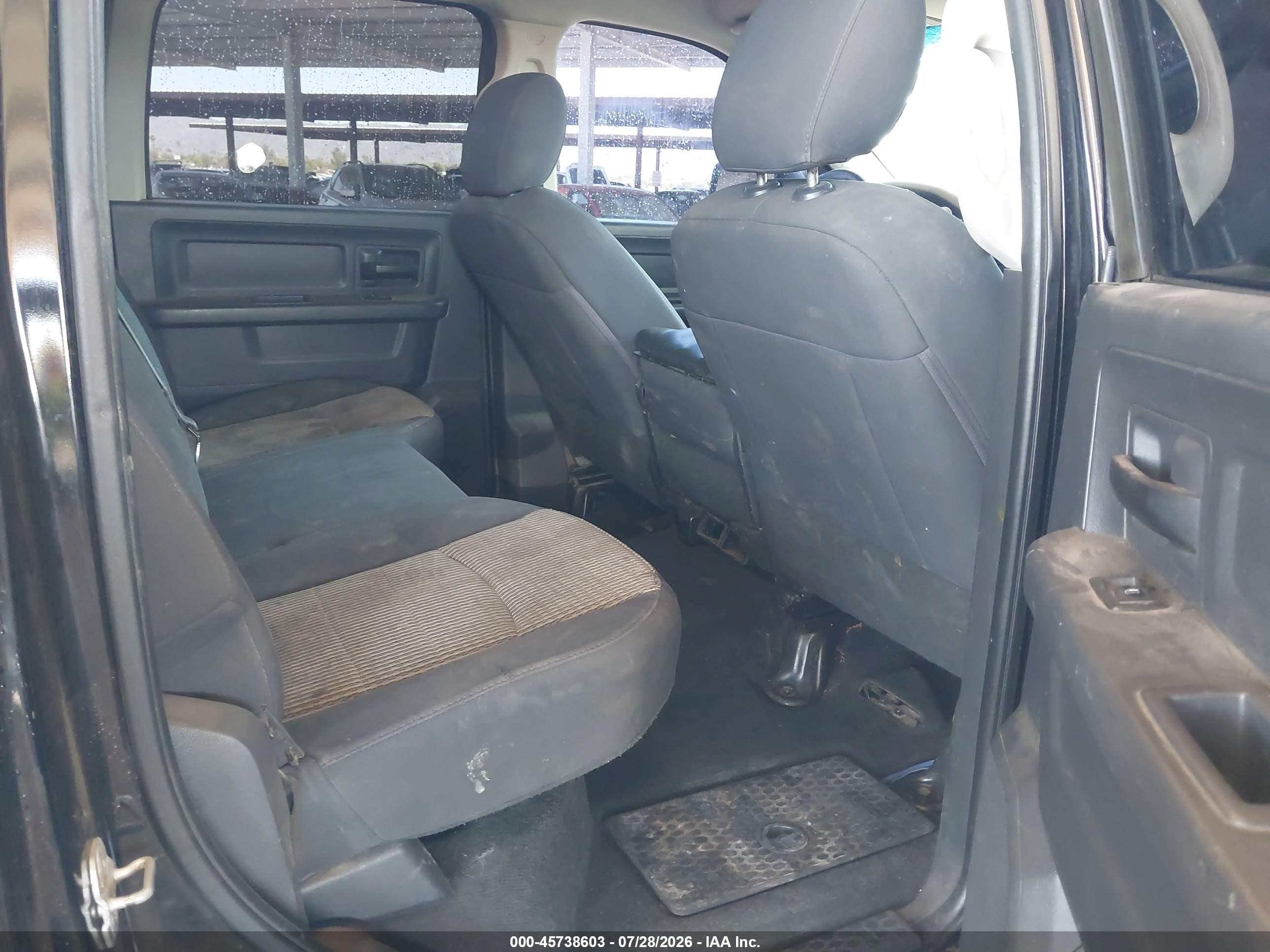 2012 Ram 1500 St Black vin: 1C6RD7KT2CS251372