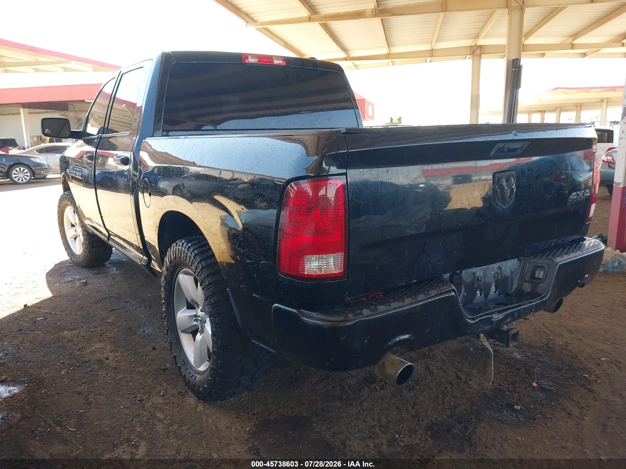 2012 Ram 1500 St Black vin: 1C6RD7KT2CS251372