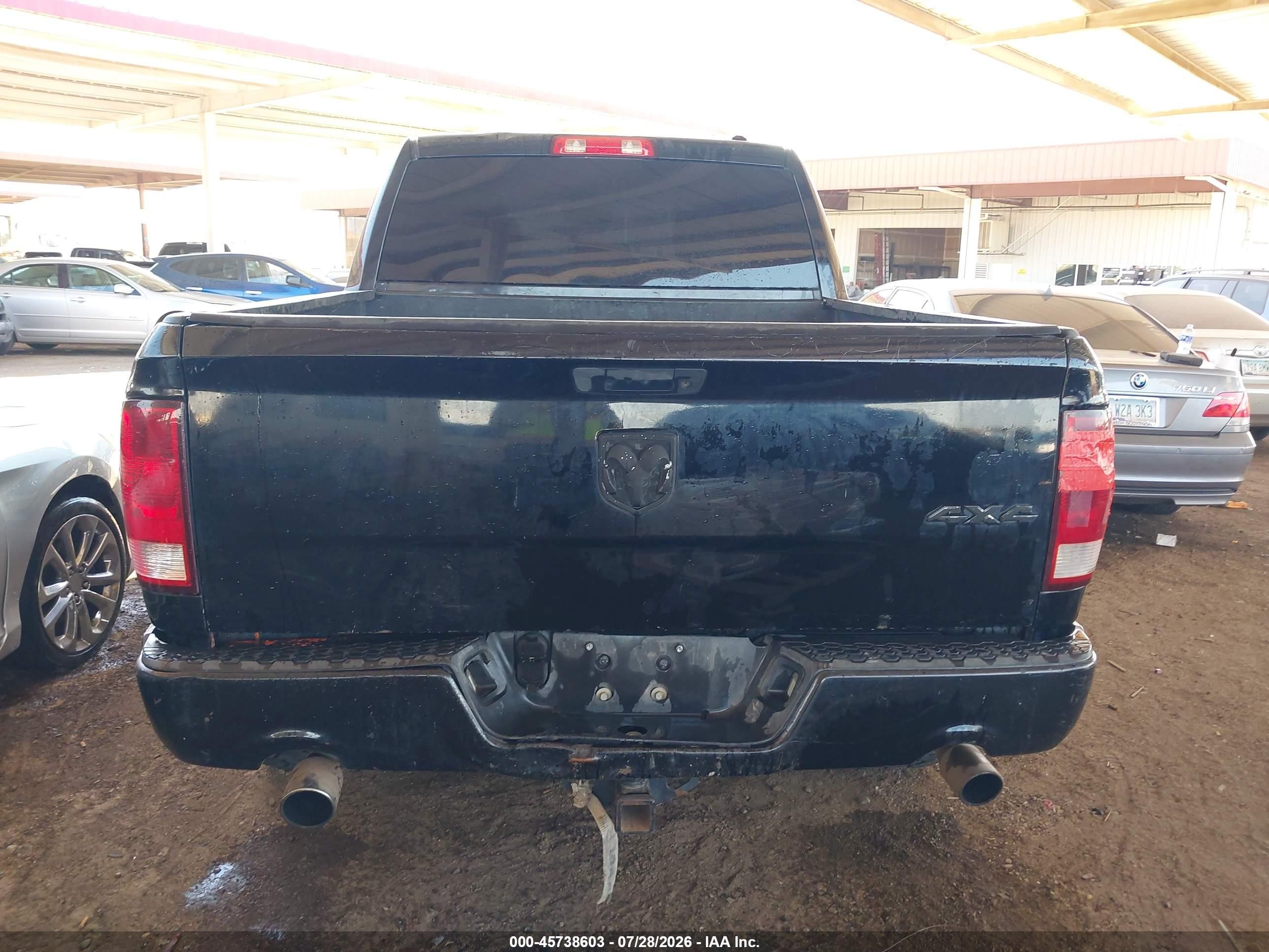 2012 Ram 1500 St Black vin: 1C6RD7KT2CS251372
