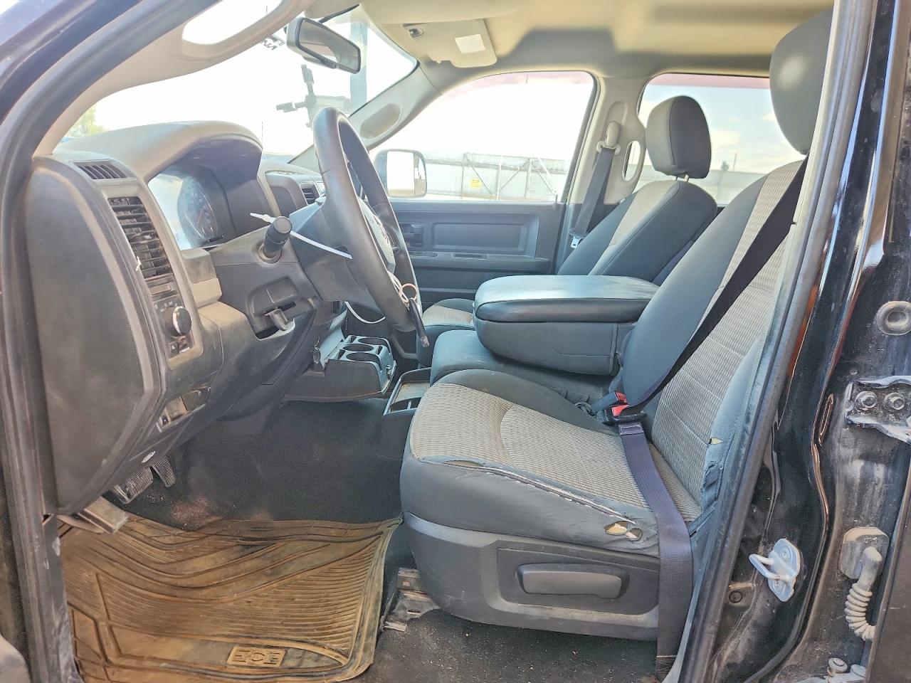 2012 Dodge Ram 1500 St Black vin: 1C6RD7KT2CS264302