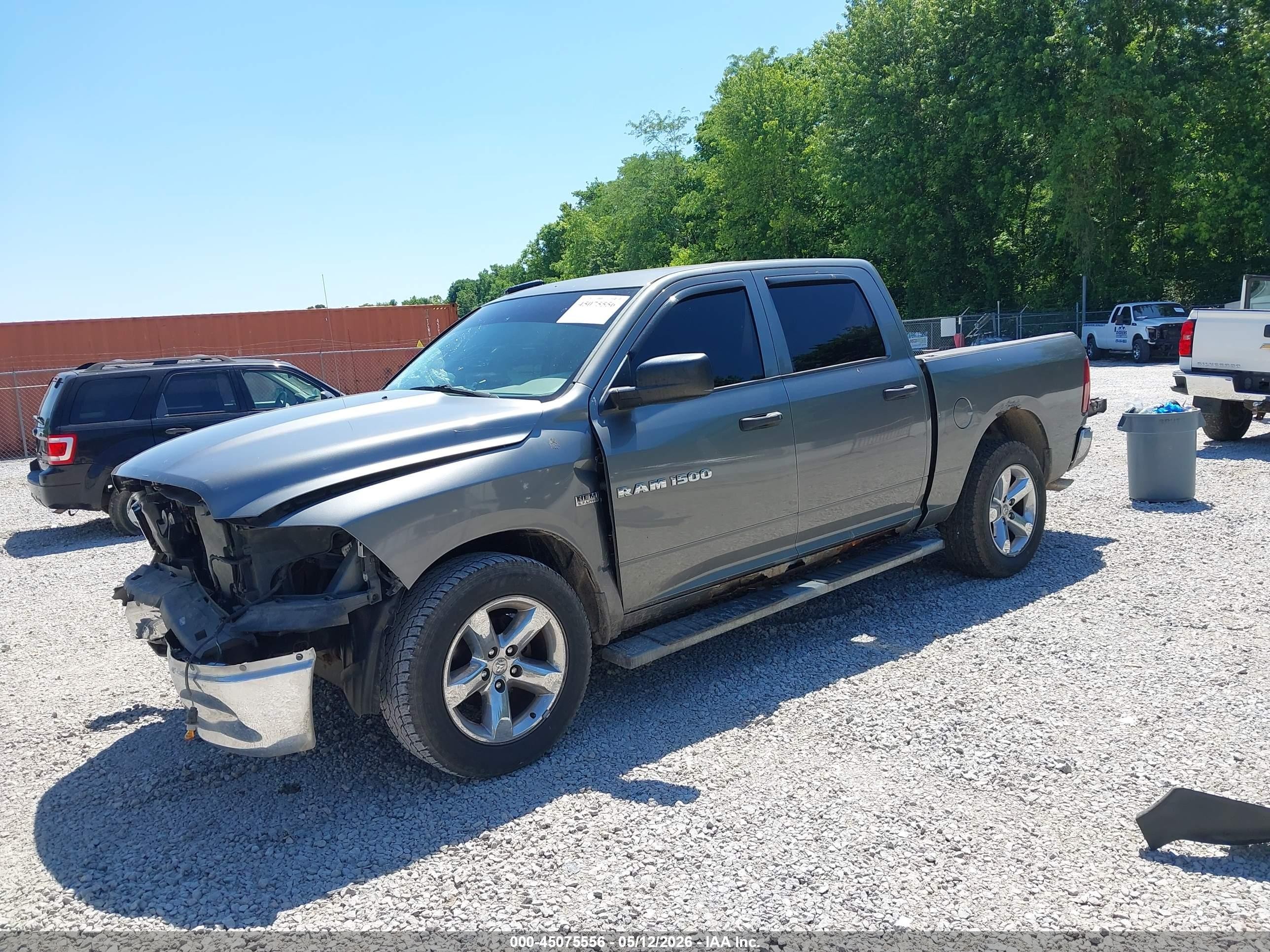 2012 Ram 1500 St Gray vin: 1C6RD7KT3CS104753