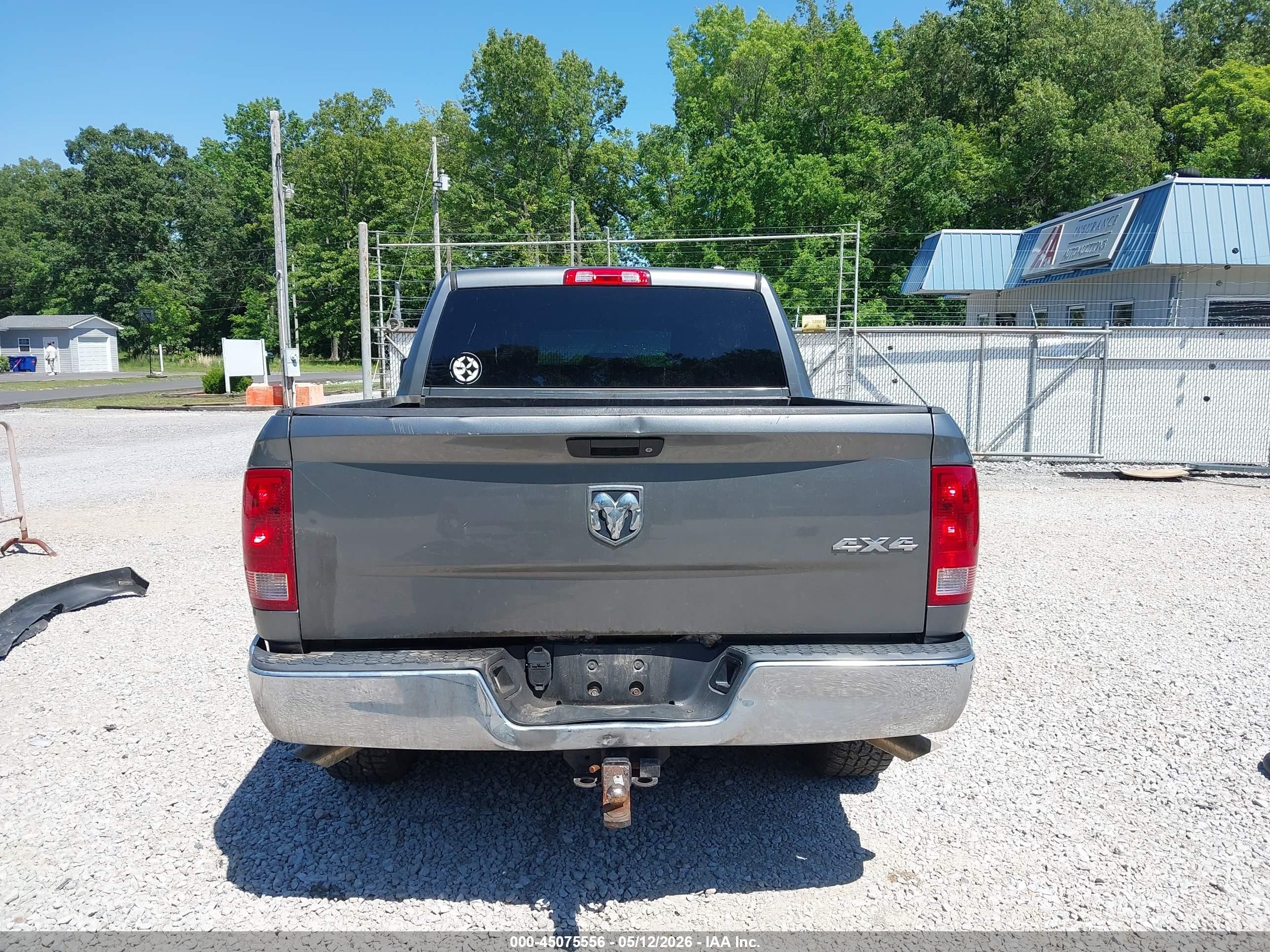 2012 Ram 1500 St Gray vin: 1C6RD7KT3CS104753