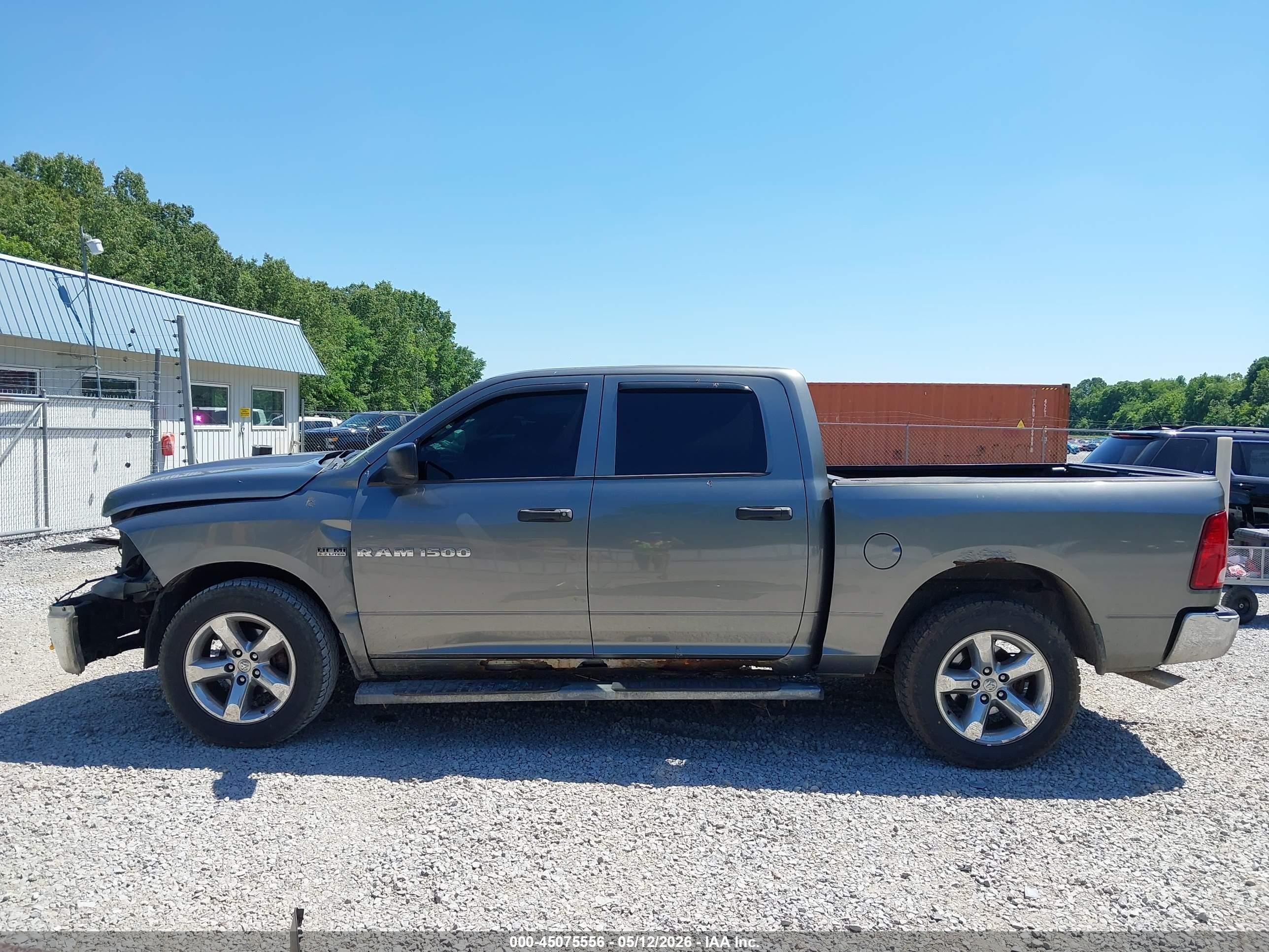 2012 Ram 1500 St Gray vin: 1C6RD7KT3CS104753