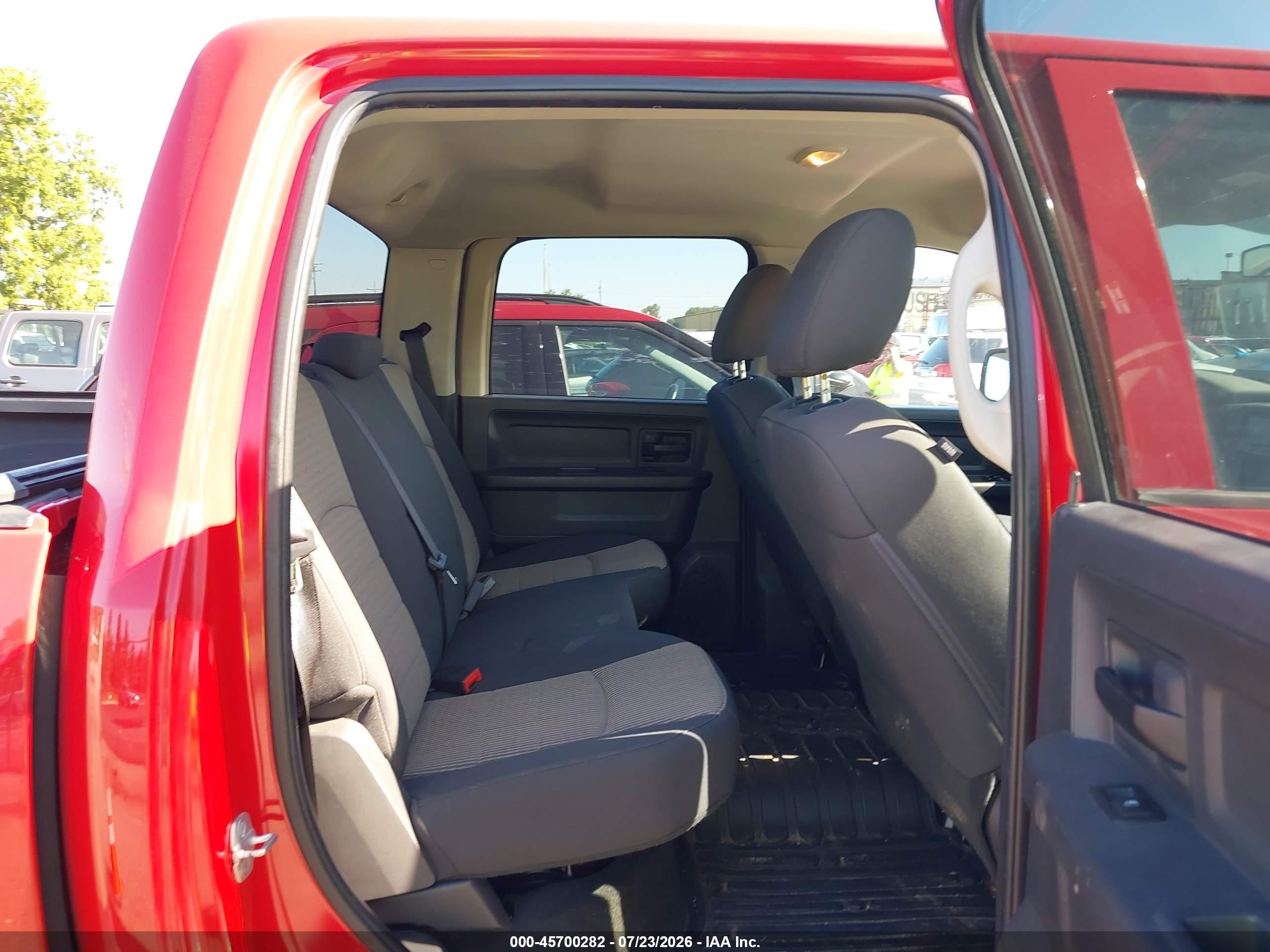 2012 Ram 1500 Express Red vin: 1C6RD7KT3CS234371
